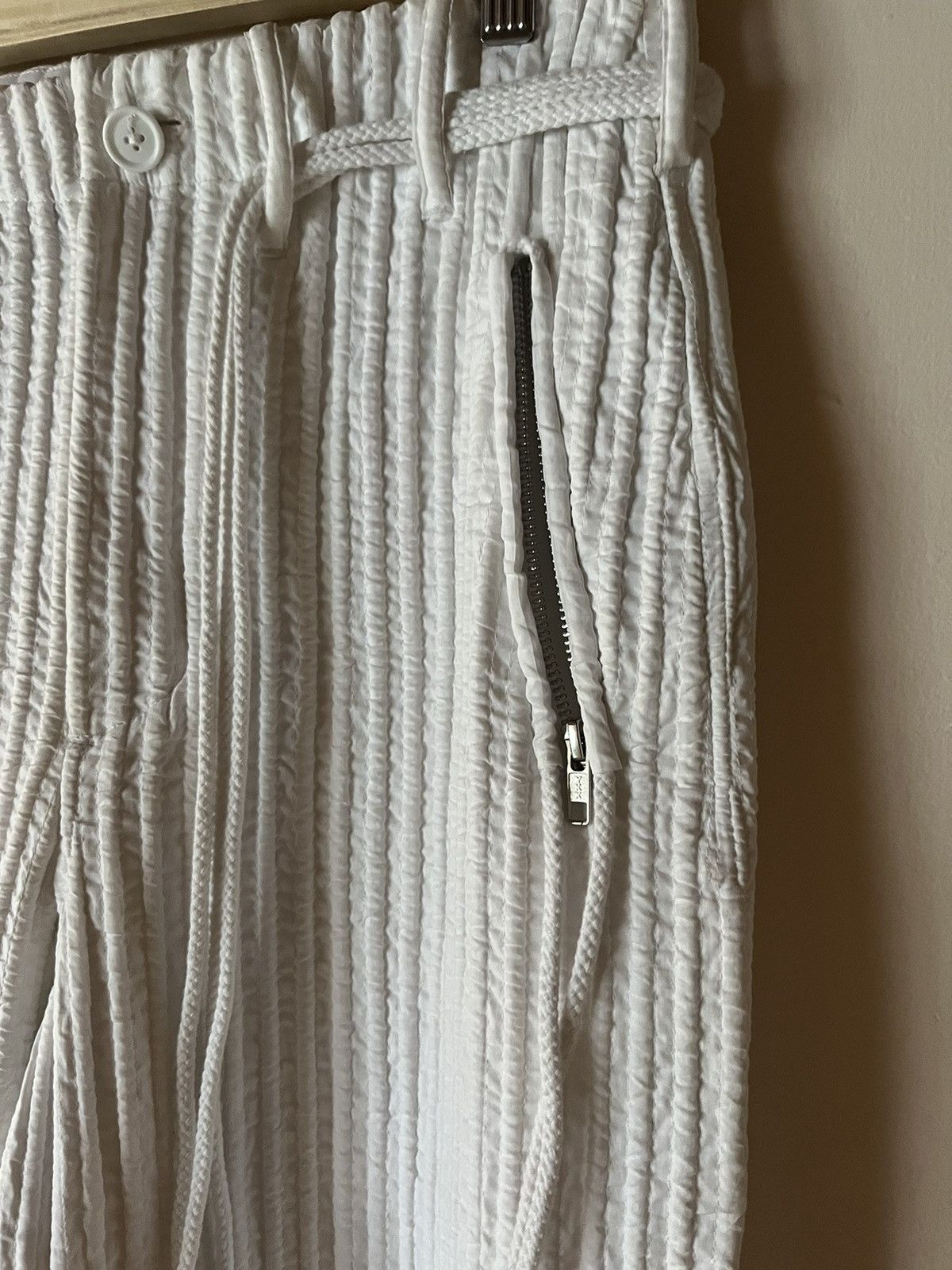 Craig Green SS18 tunnel cord trousers in white Size US 32 / EU 48 - 3 Thumbnail