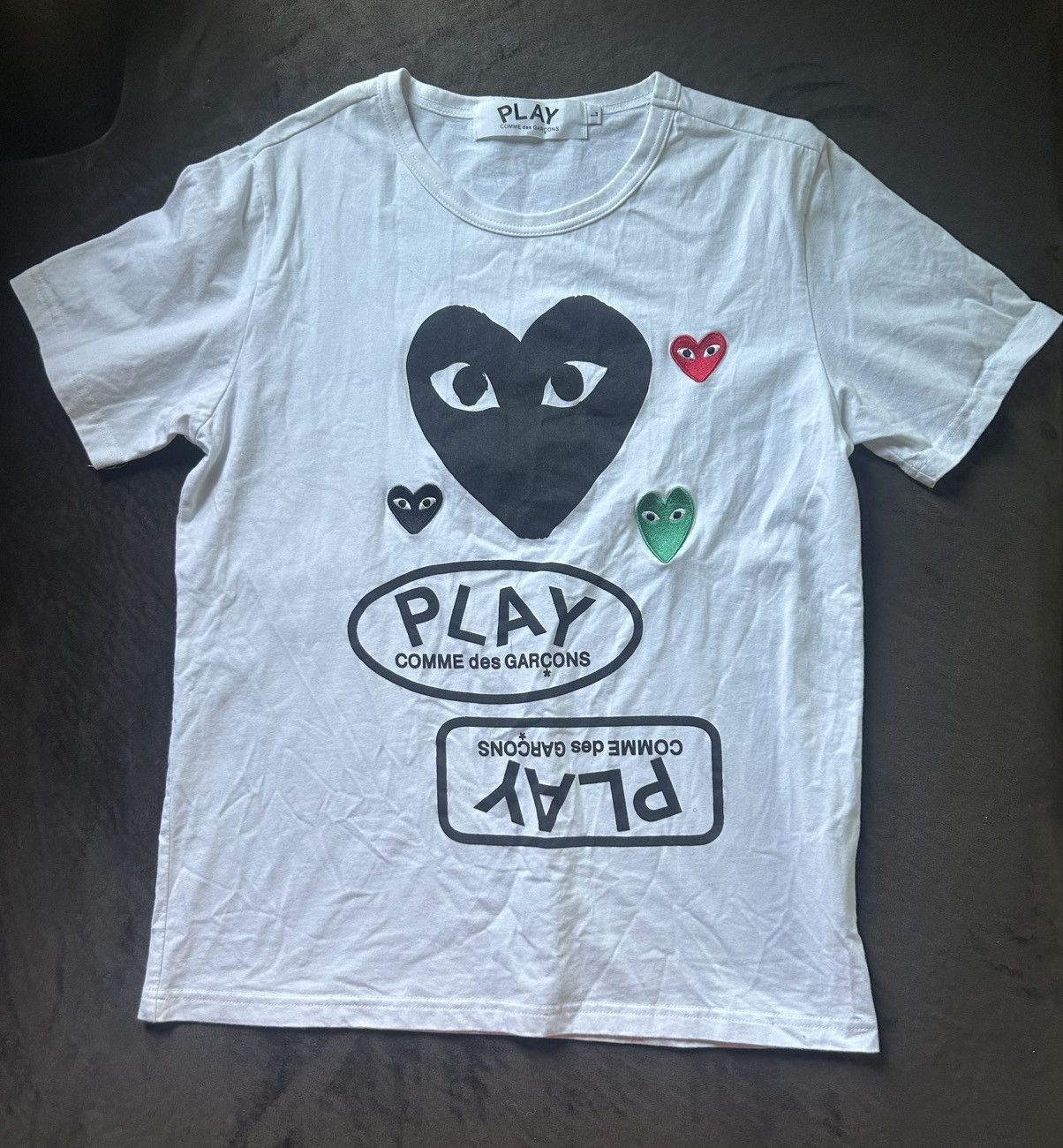 Comme des Garcons × Comme des Garcons PLAY Comme Des Garçons t-shirt Size US S / EU 44-46 / 1 - 1 Thumbnail