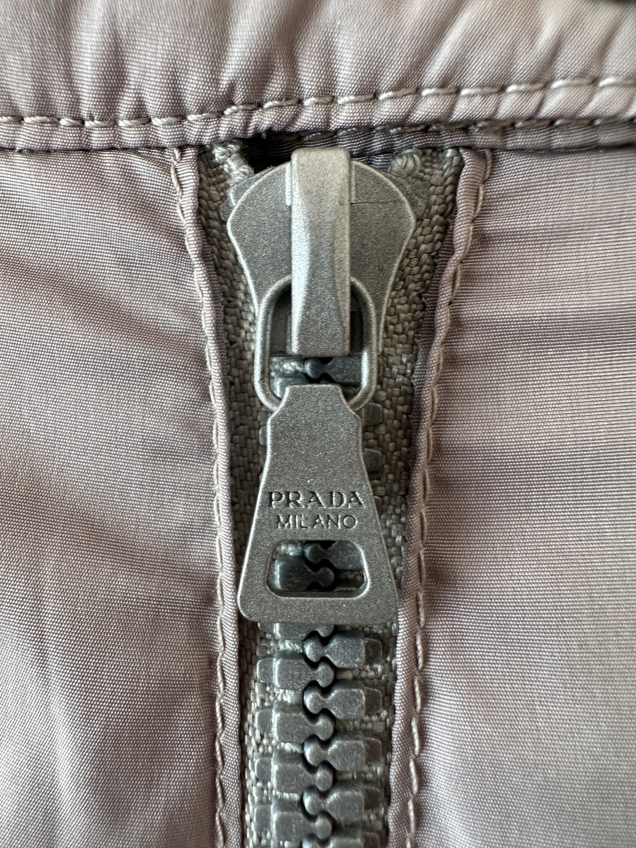 Prada 00's Prada LInea Rossa nylon pants light knee pads tech Size 28" / US 6 / IT 42 - 6 Thumbnail