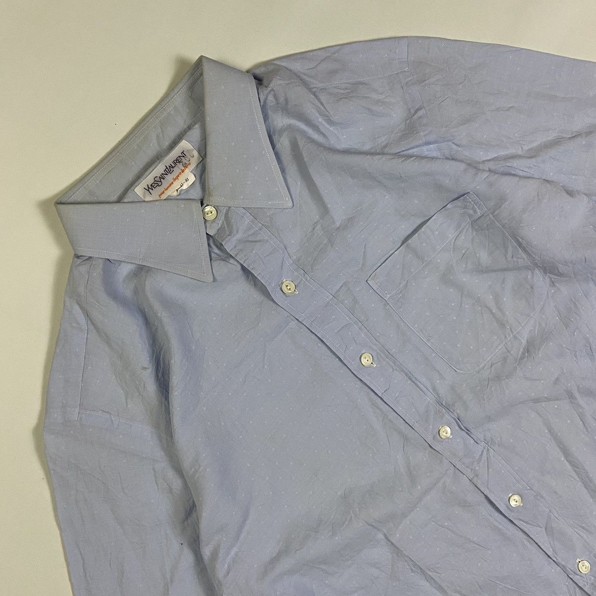 Yves Saint Laurent YSL Button Up Shirt Size US M / EU 48-50 / 2 - 3 Thumbnail