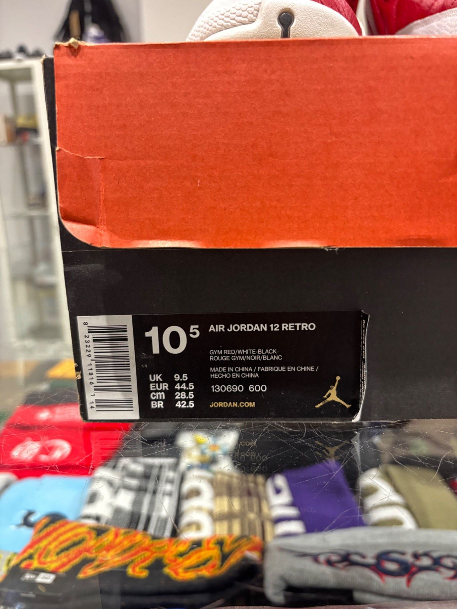 Jordan Brand Jordan 12 Gym Red Size US 10.5 / EU 43-44 - 7 Thumbnail