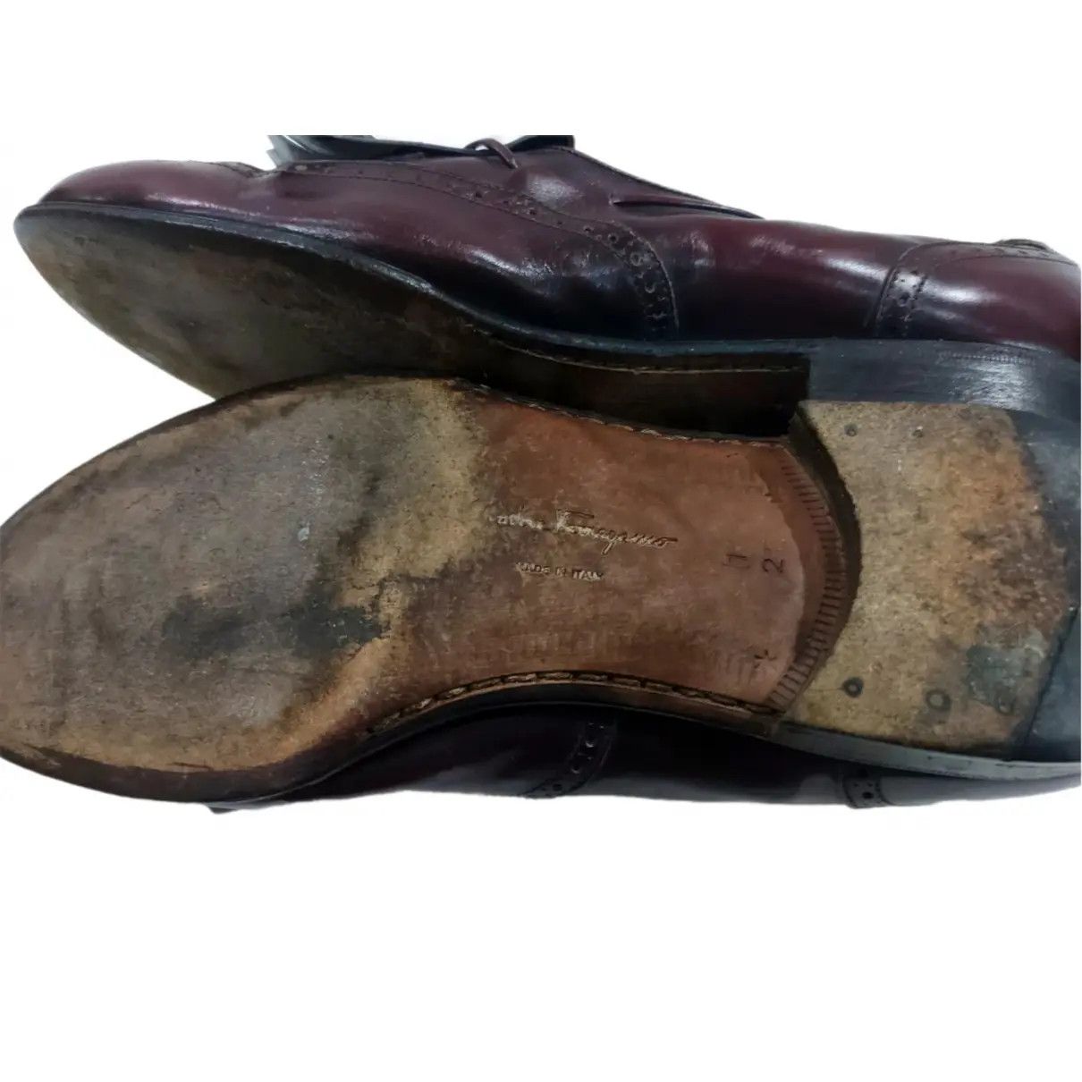 Designer × Salvatore Ferragamo Vintage Salvatore Ferragamo Made in Italy Leather Loafer Size US 11 / EU 44 - 7 Thumbnail