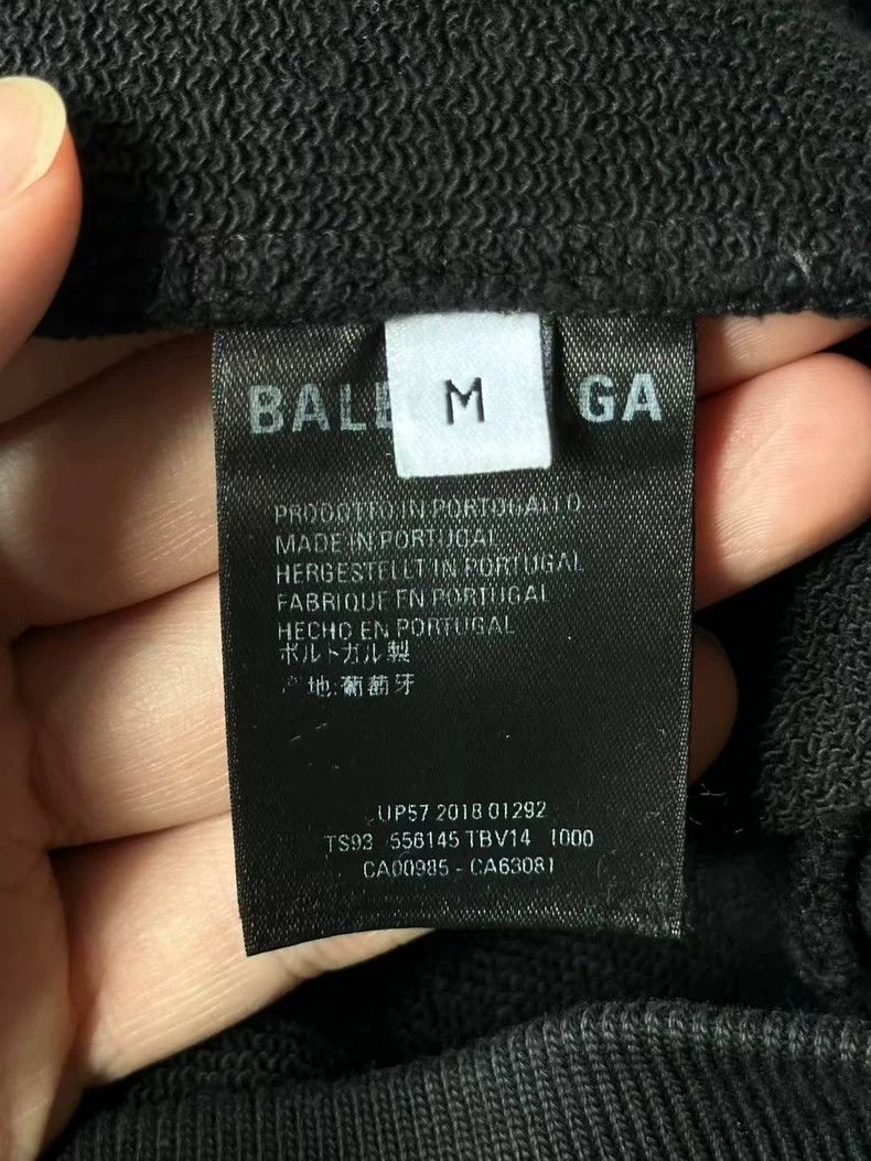 Balenciaga Balenciaga Black Coke Hoodie Size US M / EU 48-50 / 2 - 4 Thumbnail