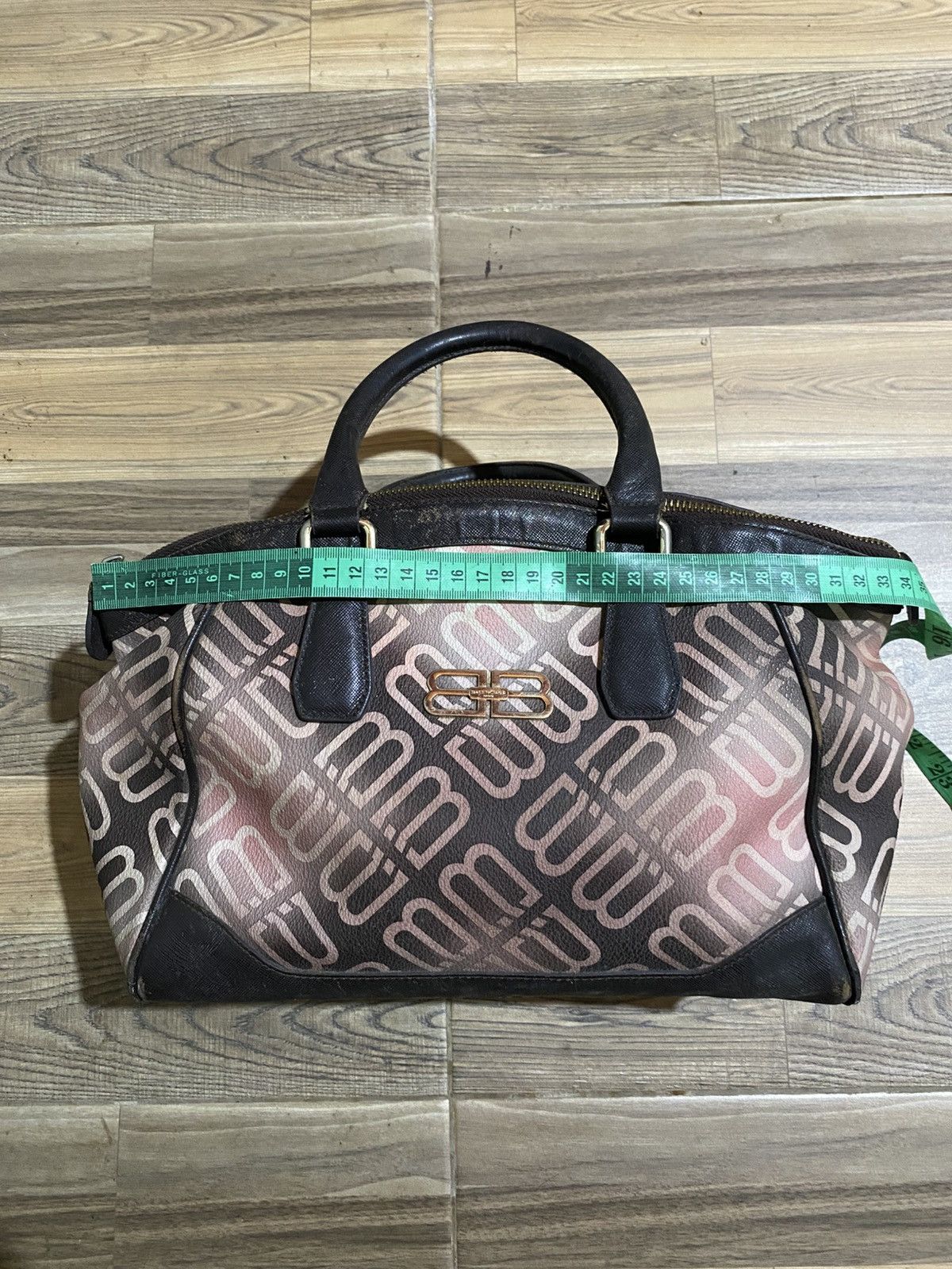 Balenciaga 💥NEED GONE💥 VINTAGE BALENCIAGA BAG MONOGRAM BB Size ONE SIZE - 21 Thumbnail