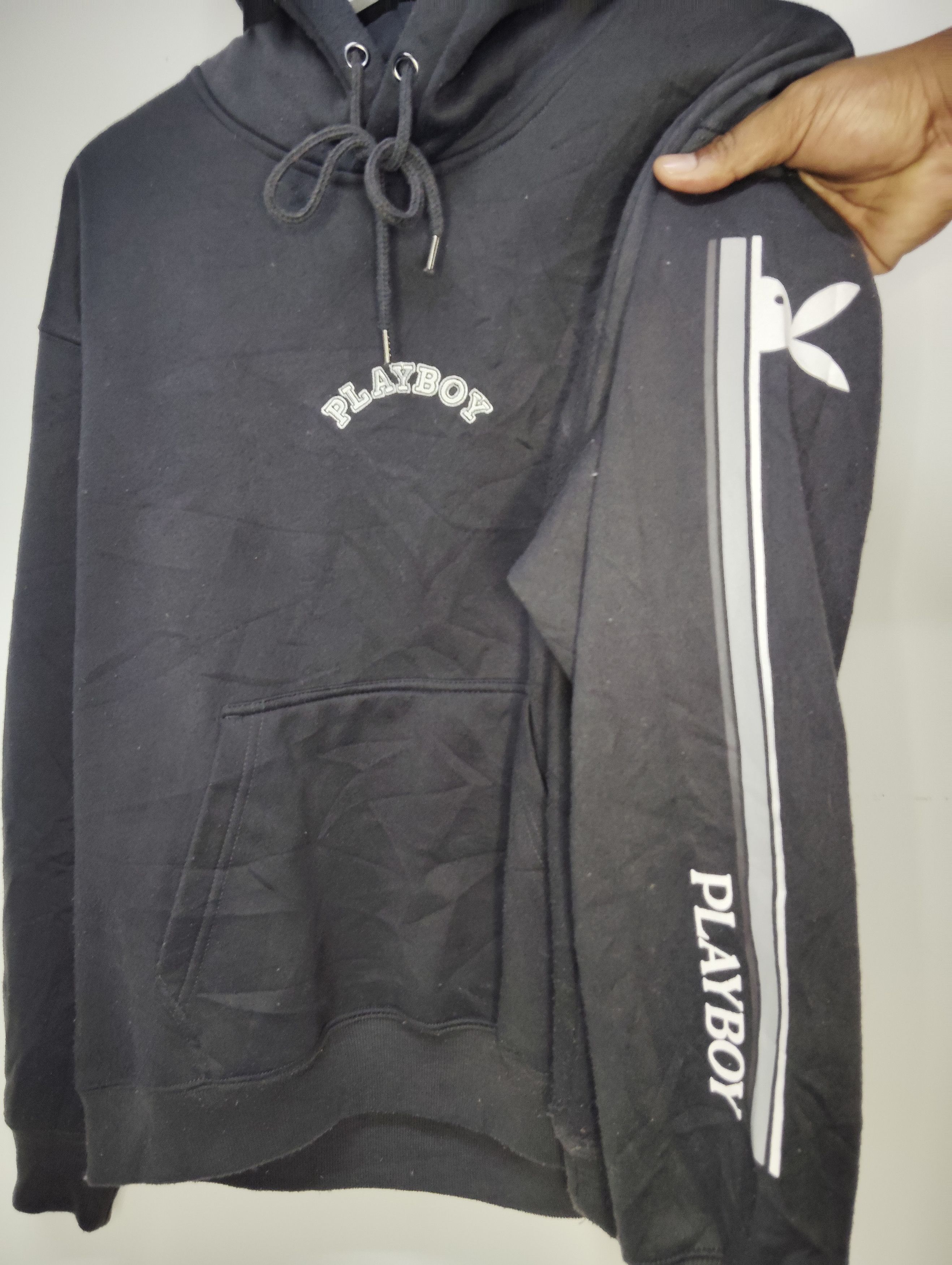 Playboy Playboy center Logo hoodie Size US XL / EU 56 / 4 - 3 Thumbnail