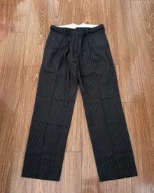 Visvim VISVIM HAKAMA PANTS SANTOME striped kendo pants Size US 29 - 1 Thumbnail