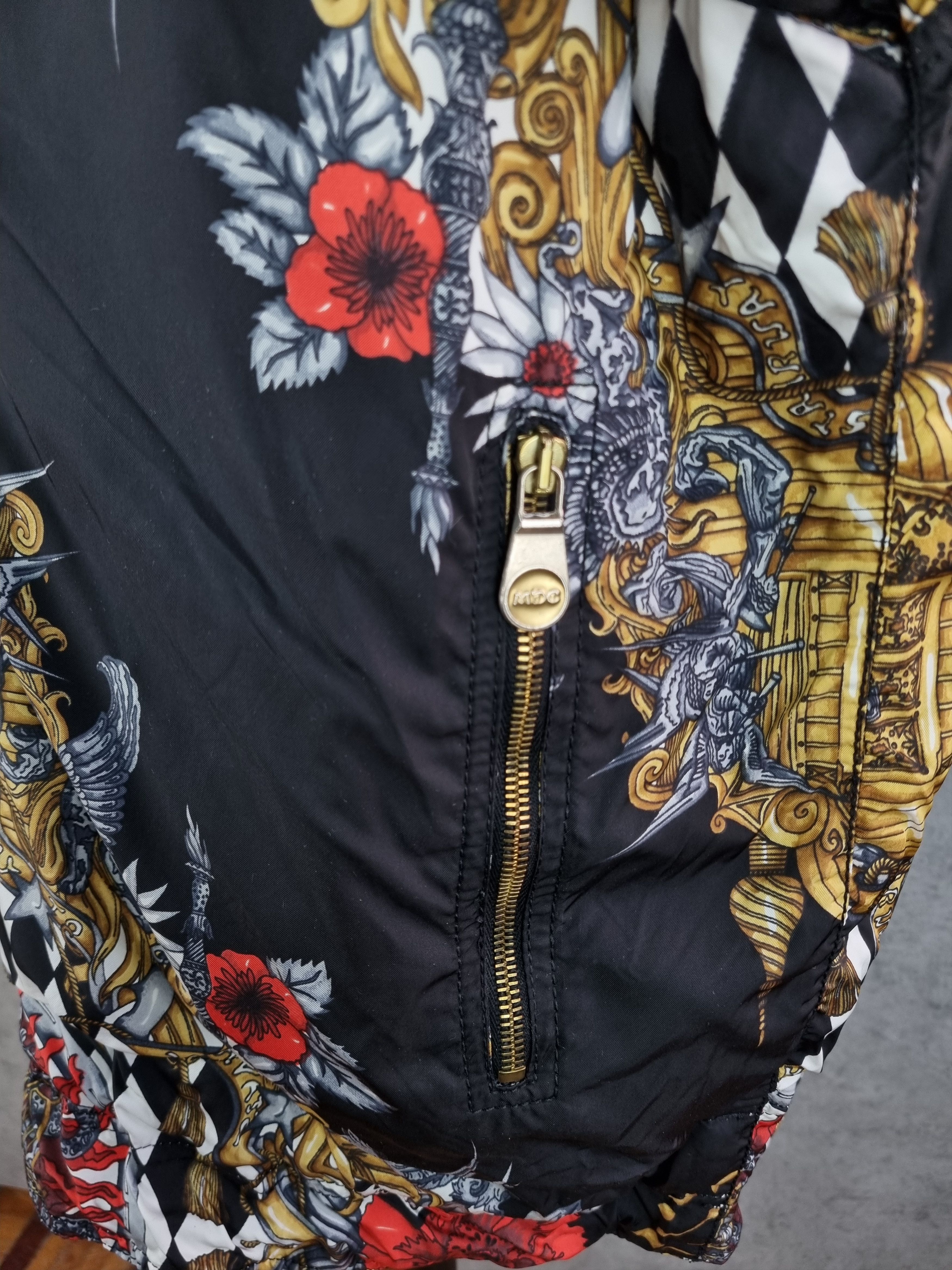 Japanese Brand 80s Stairway to Heaven 2 side Anorak jacket VERSACE style Size US L / EU 52-54 / 3 - 8 Thumbnail
