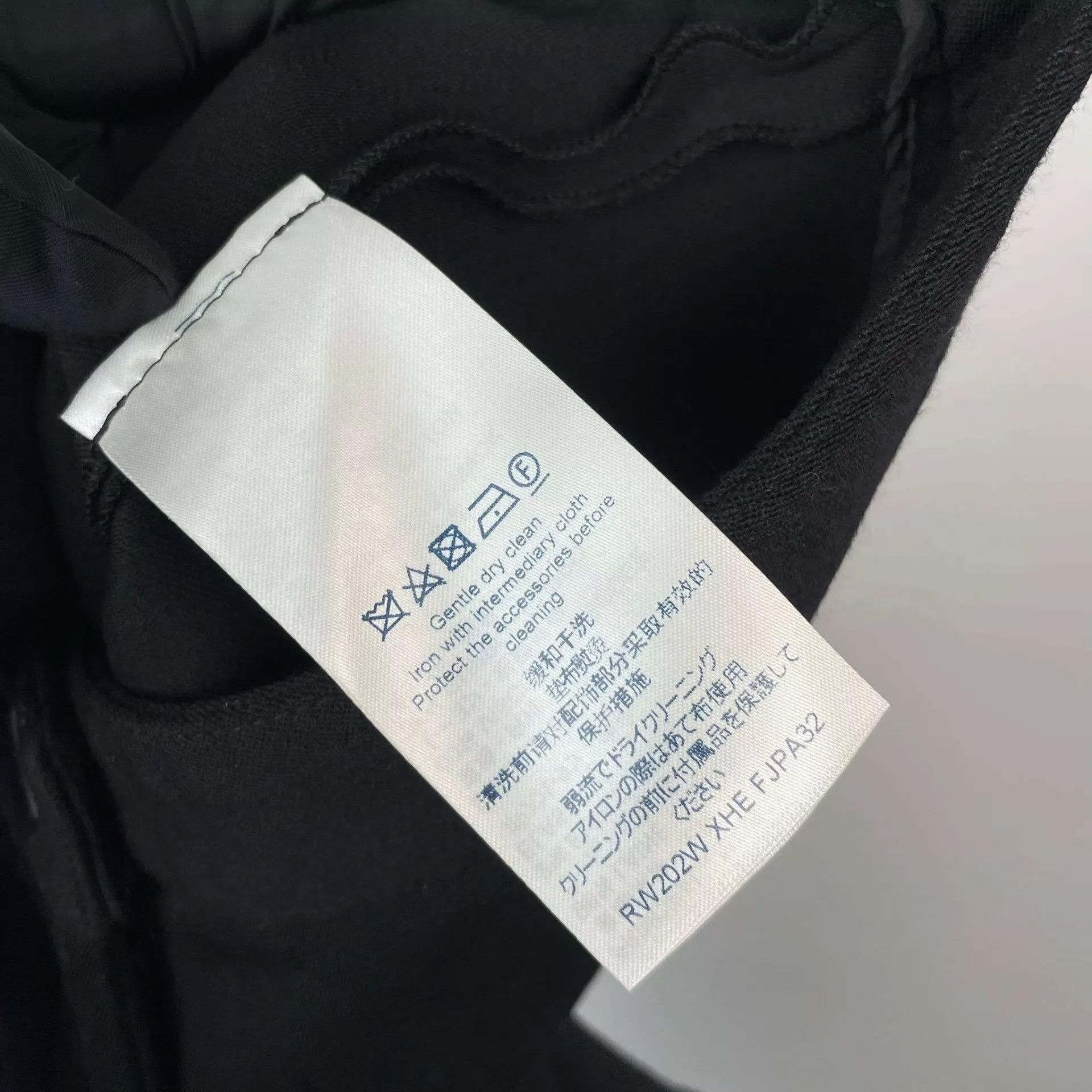 Louis Vuitton LV Black Cotton Pants 36 Size 26" / US 2 / IT 38 - 4 Thumbnail