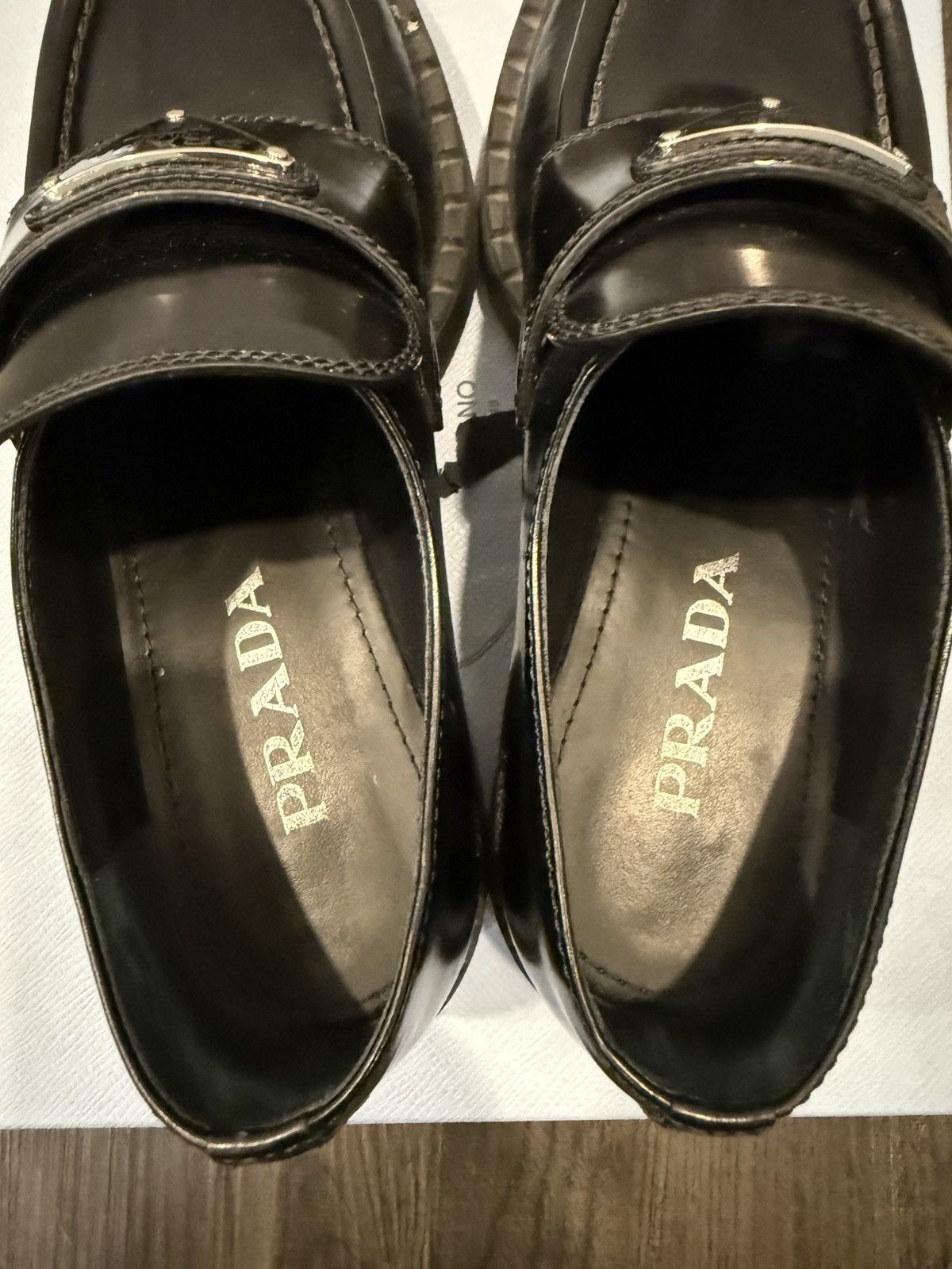 Prada Prada Loafers size 37 Size US 6.5 / IT 36.5 - 6 Thumbnail