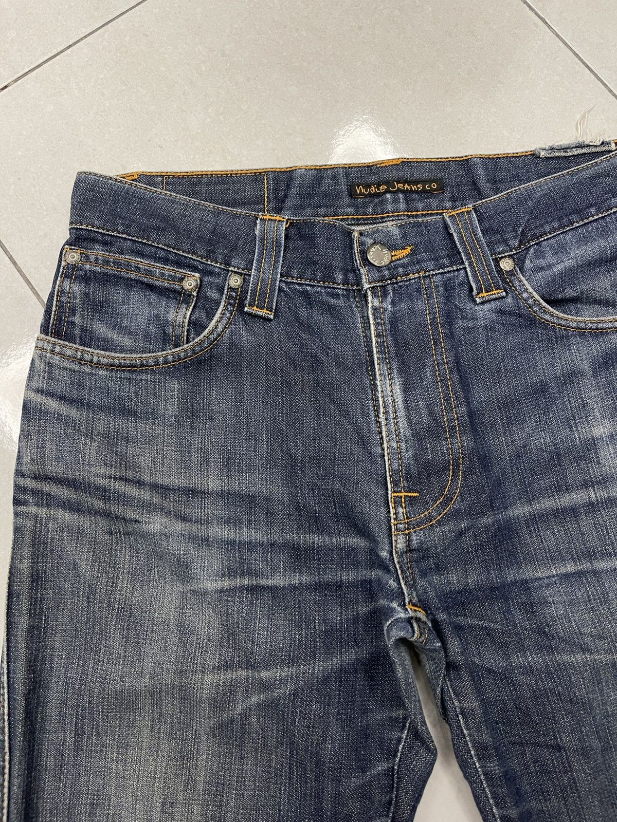 Nudie Jeans Nudie Jeans Distressed Size US 32 / EU 48 - 4 Thumbnail