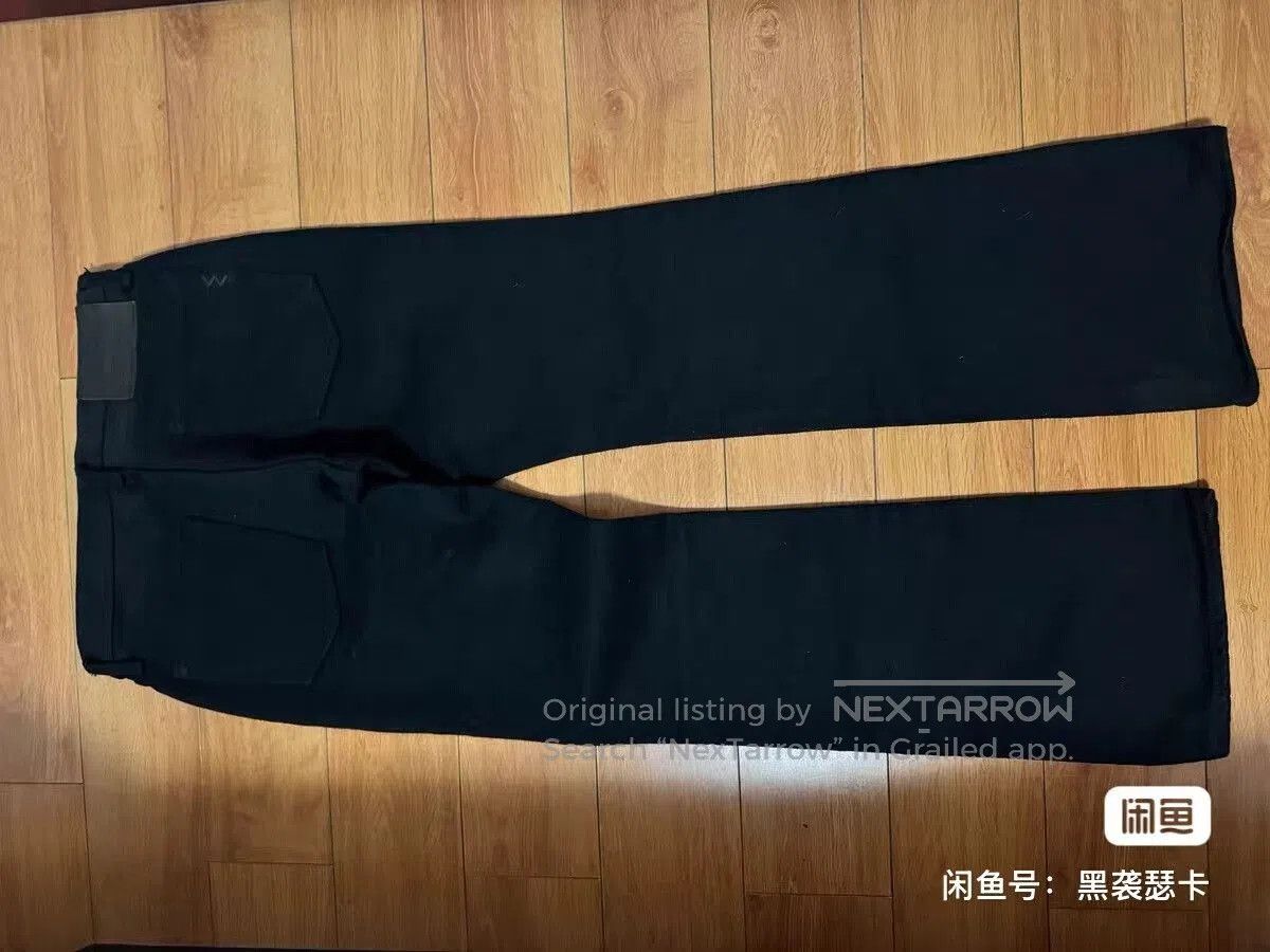 Iron Heart Black Denim Flared Pants for Men. Size US 30 / EU 46 - 2 Thumbnail