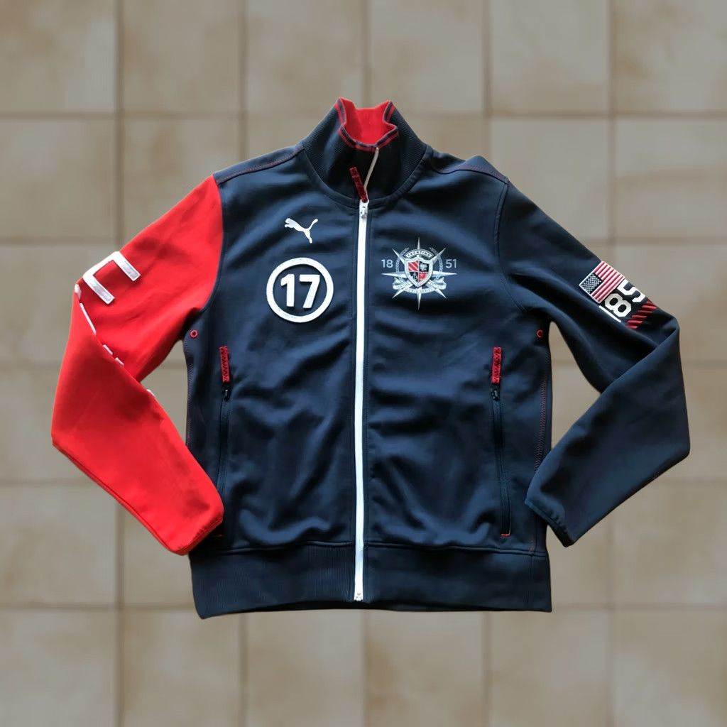 Puma PUMA USA Heritage Edition YACHTING Performance TRACK JACKET Mens Sz M Sailing Size US M / EU 48-50 / 2 - 1 Thumbnail