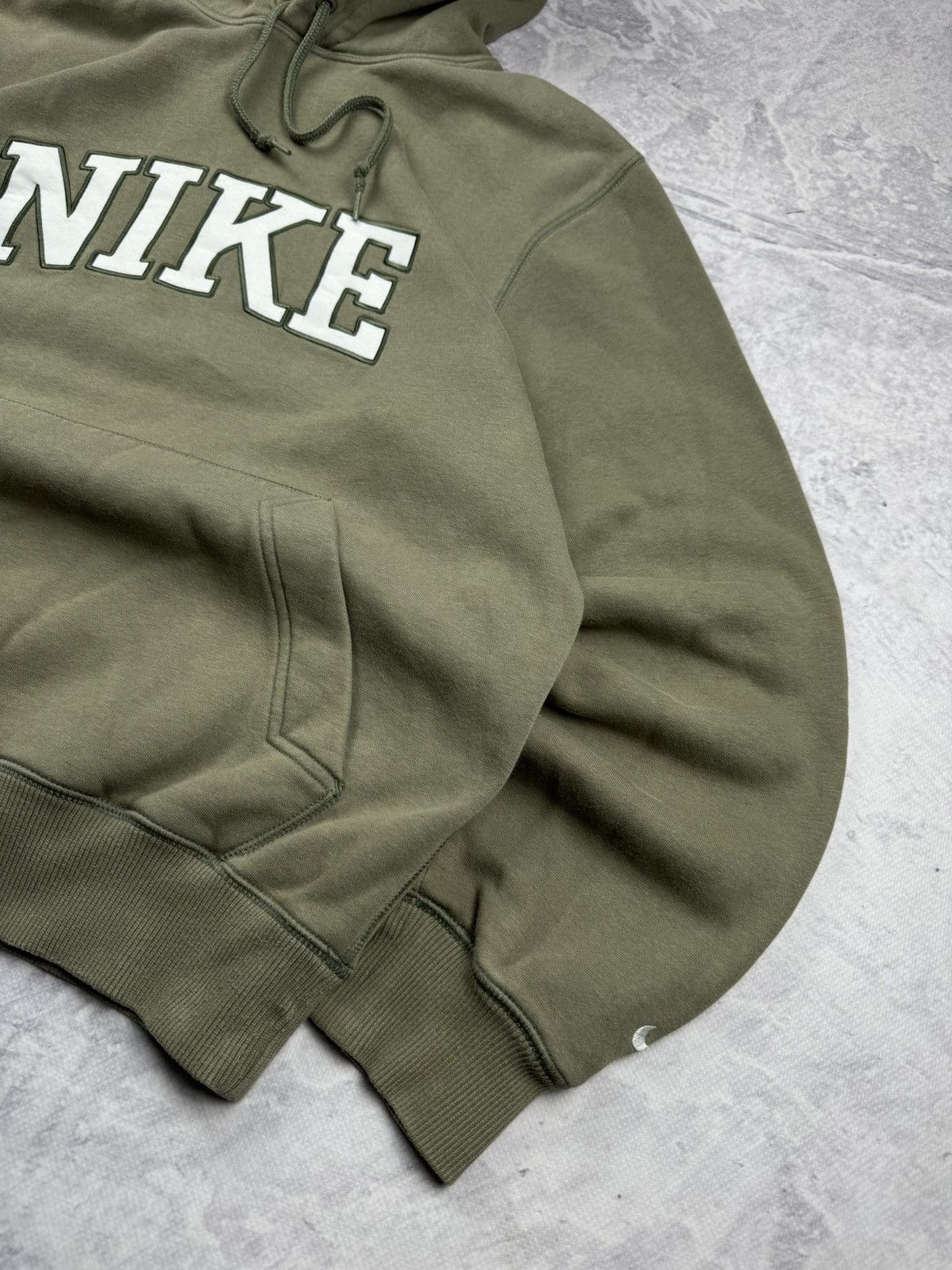 Nike × Vintage NIKE VINTAGE CENTER LOGO OVERSIZE BOXY HOODIE Size US M / EU 48-50 / 2 - 4 Thumbnail