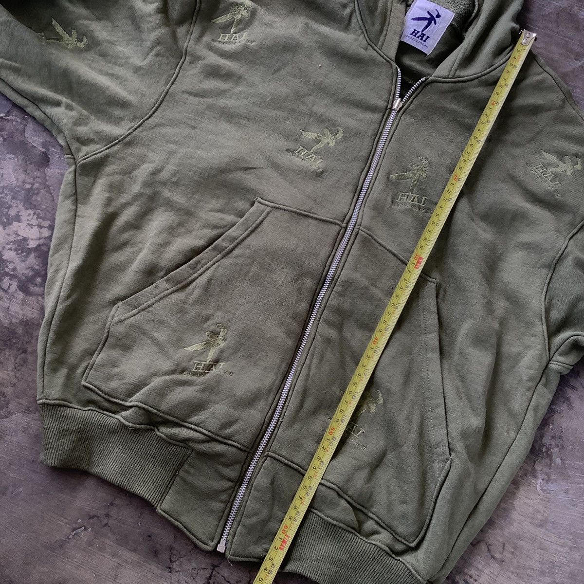 Hai Sporting Gear 2000s Hai Sporting Gear Logo Boxy Fit Size US L / EU 52-54 / 3 - 17 Thumbnail