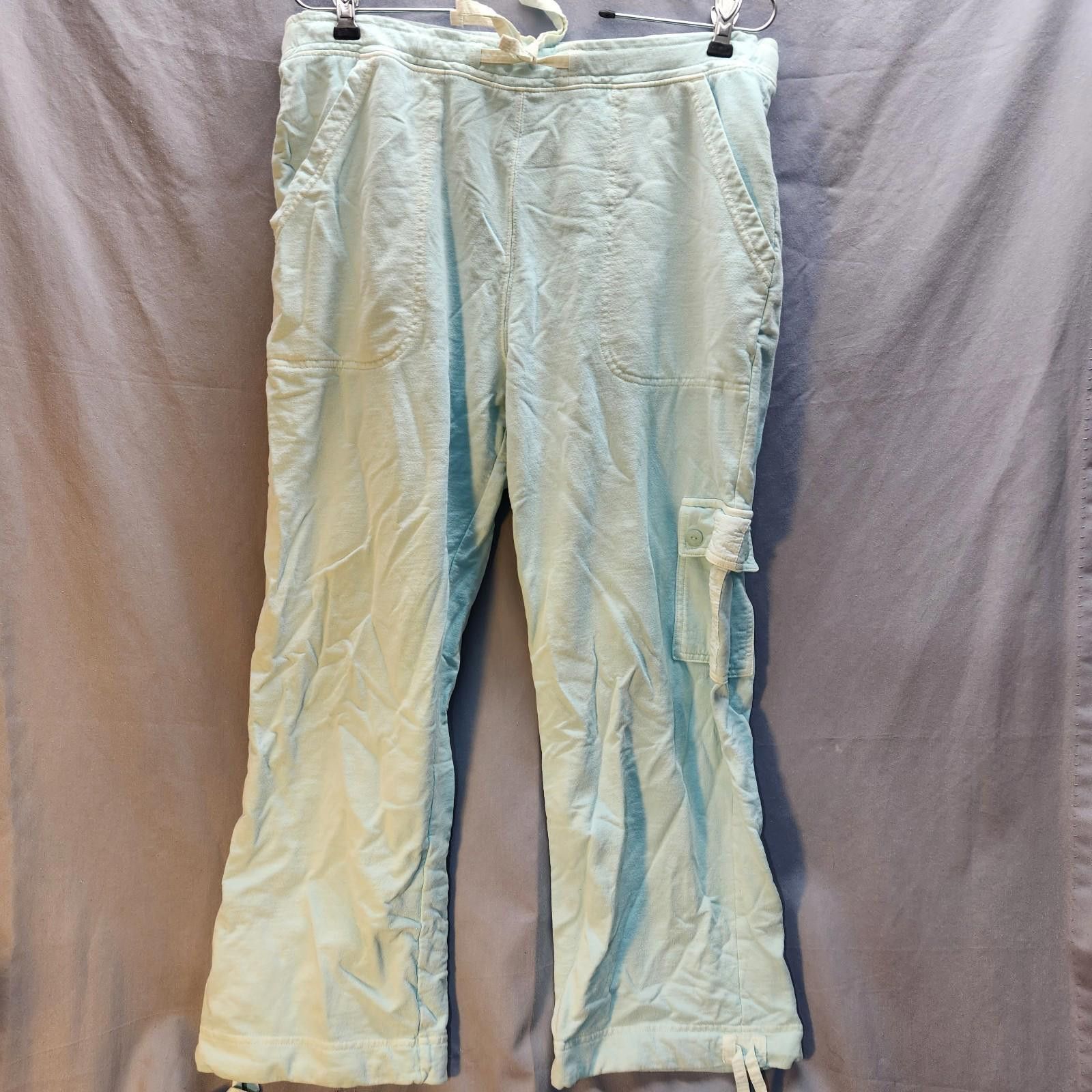 Eddie Bauer Eddie Bauer Womens Baby Blue Lounge Sweatpants Size Large Size 36" / US 14 / IT 50 - 1 Thumbnail