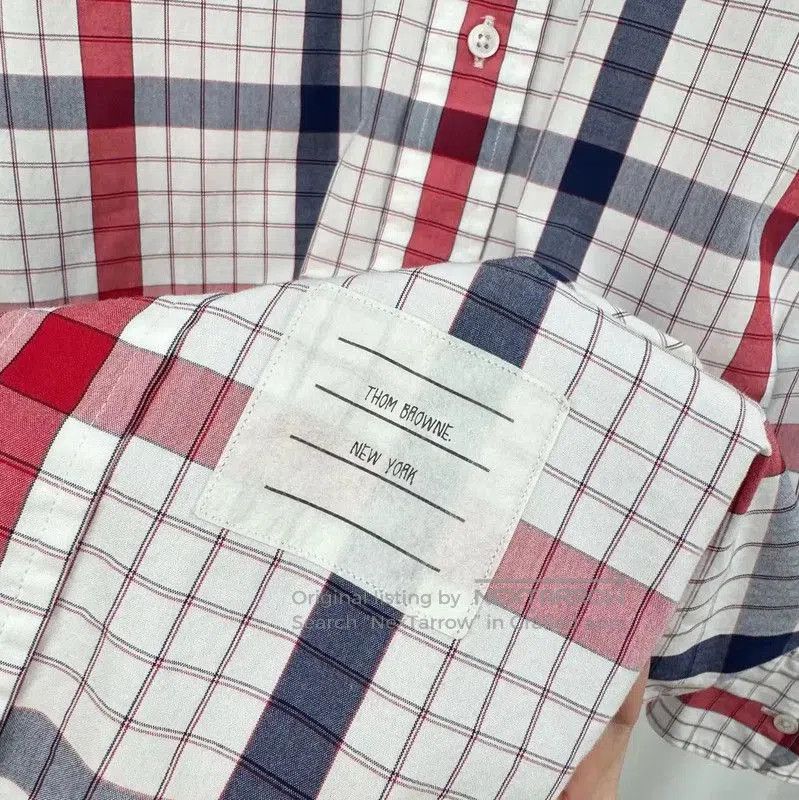 Thom Browne Thom Browne Multicolor Cotton Long Sleeve Shirt . Size US XS / EU 42 / 0 - 5 Thumbnail