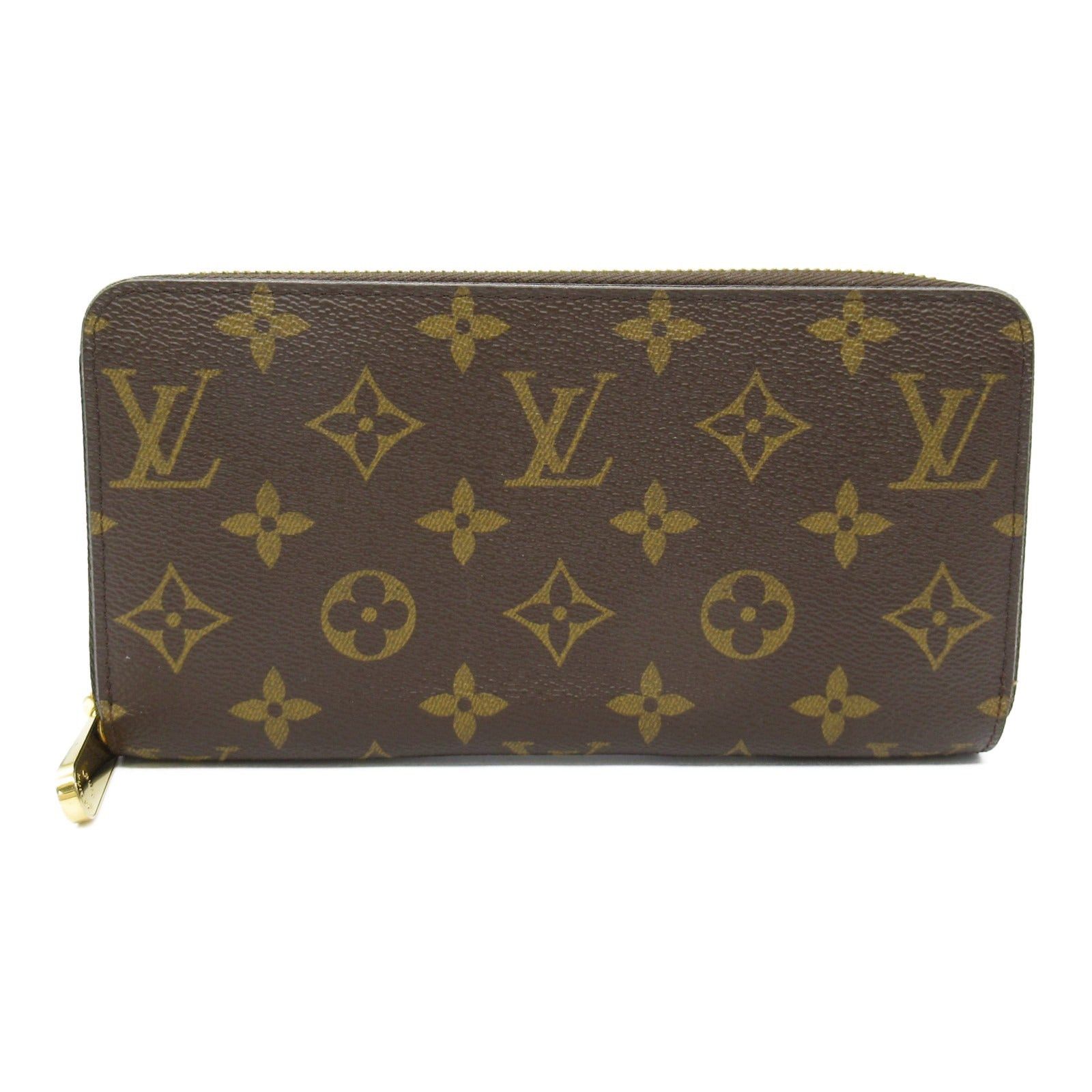 Louis Vuitton Louis Vuitton Zippy Wallet Round Long Zipper Coated Canvas Monogram Brown Bordeaux Fuchsia Size ONE SIZE - 1 Thumbnail