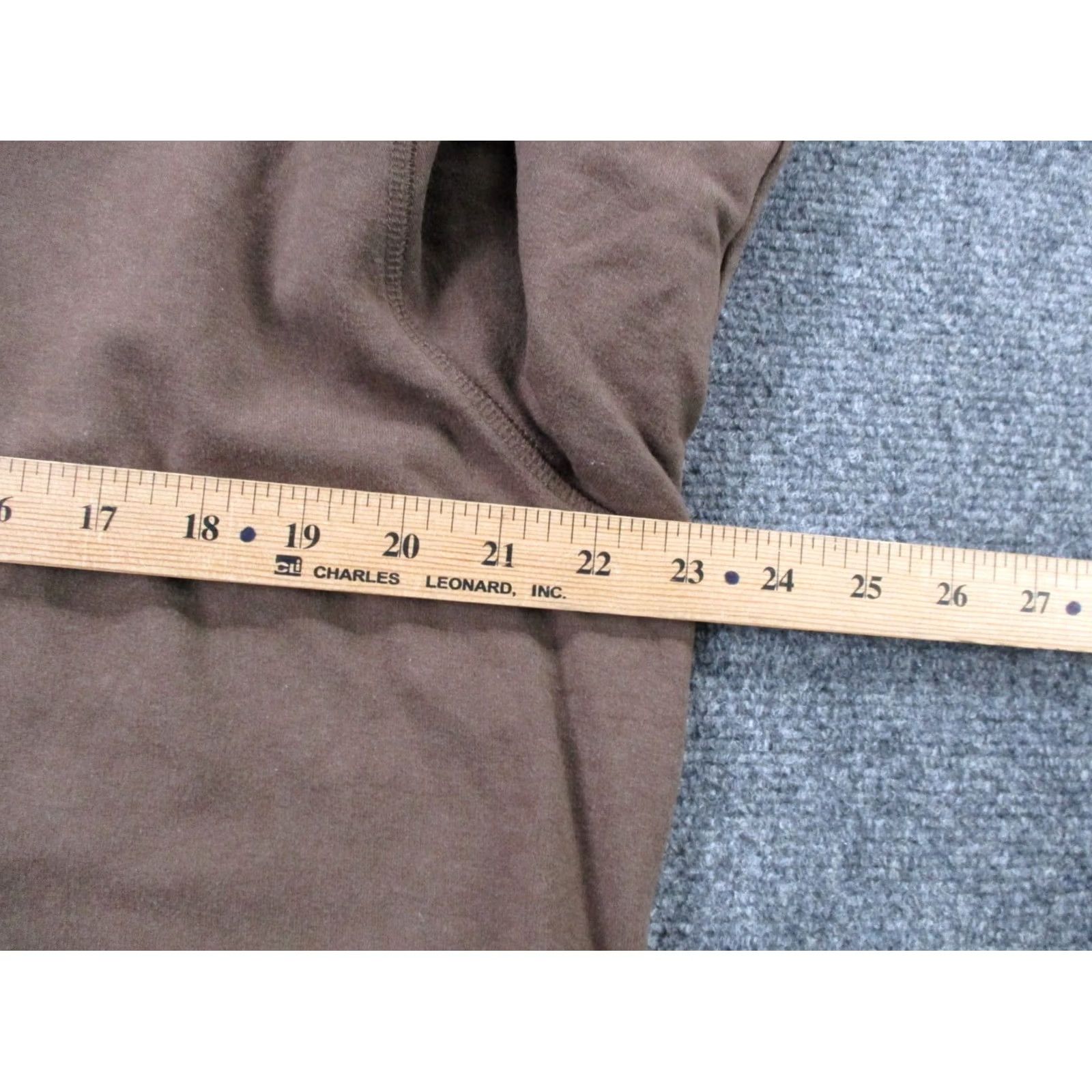 Vintage Free Fly Hoodie Womens 2XL Brown Bamboo Viscose Cotton Spandex Pullover Hooded Lightweight Activewear Pullover Women 2XL Brown Size XXL / US 16-18 / IT 52-54 - 5 Thumbnail
