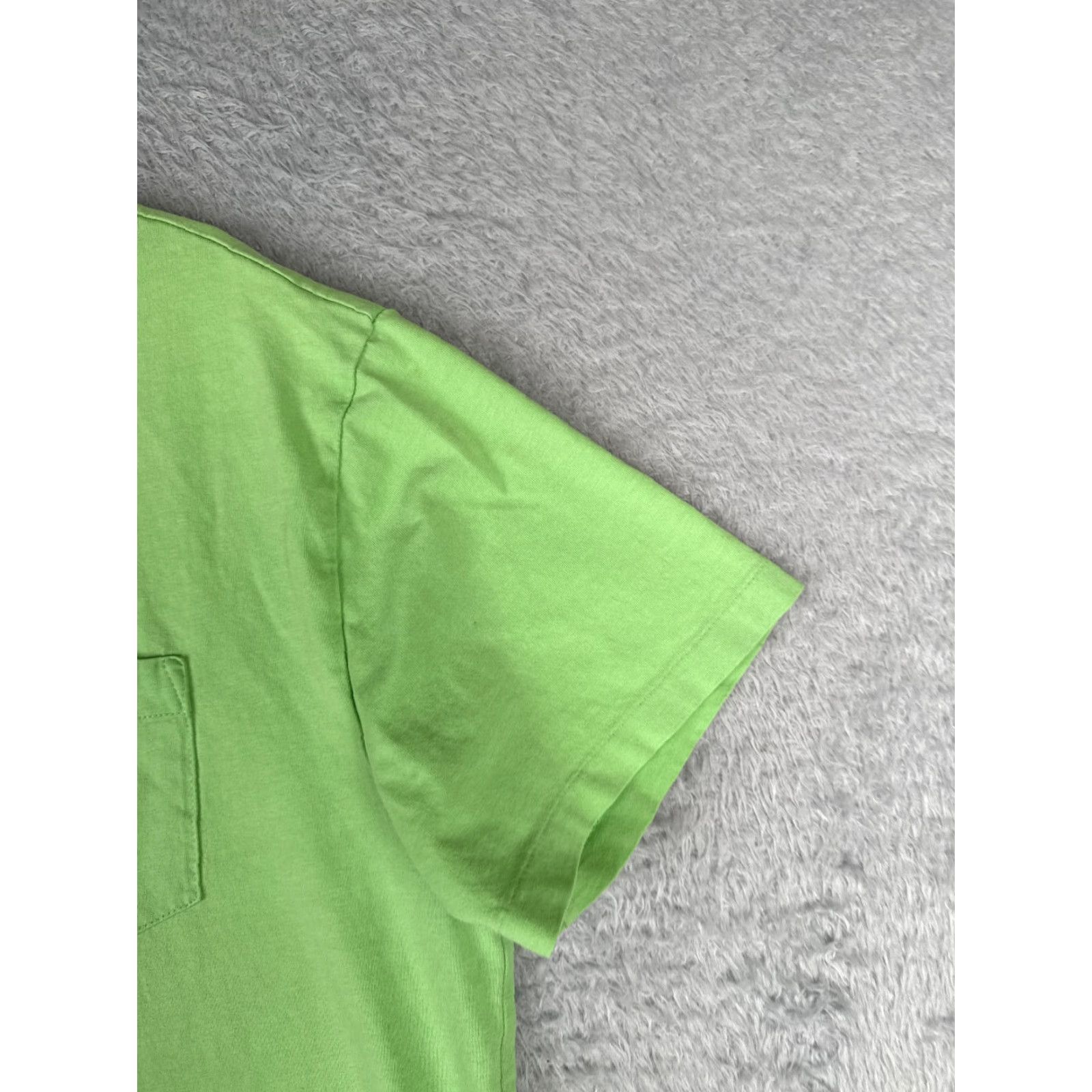 Ralph Lauren VINTAGE Ralph Lauren Shirt Adult Large Green Cotton Jersey Crew Neck Short Sleeve Sports Mens Size US L / EU 52-54 / 3 - 2 Thumbnail