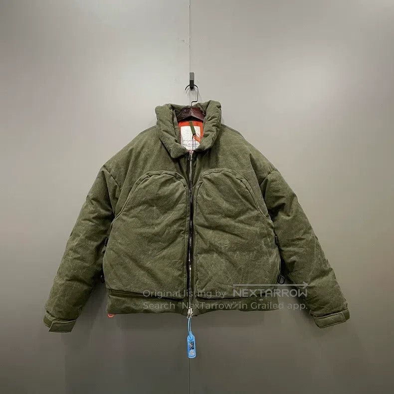 READYMADE Ready Made Distressed military green patchwork jacket Size US M / EU 48-50 / 2 - 1 Thumbnail