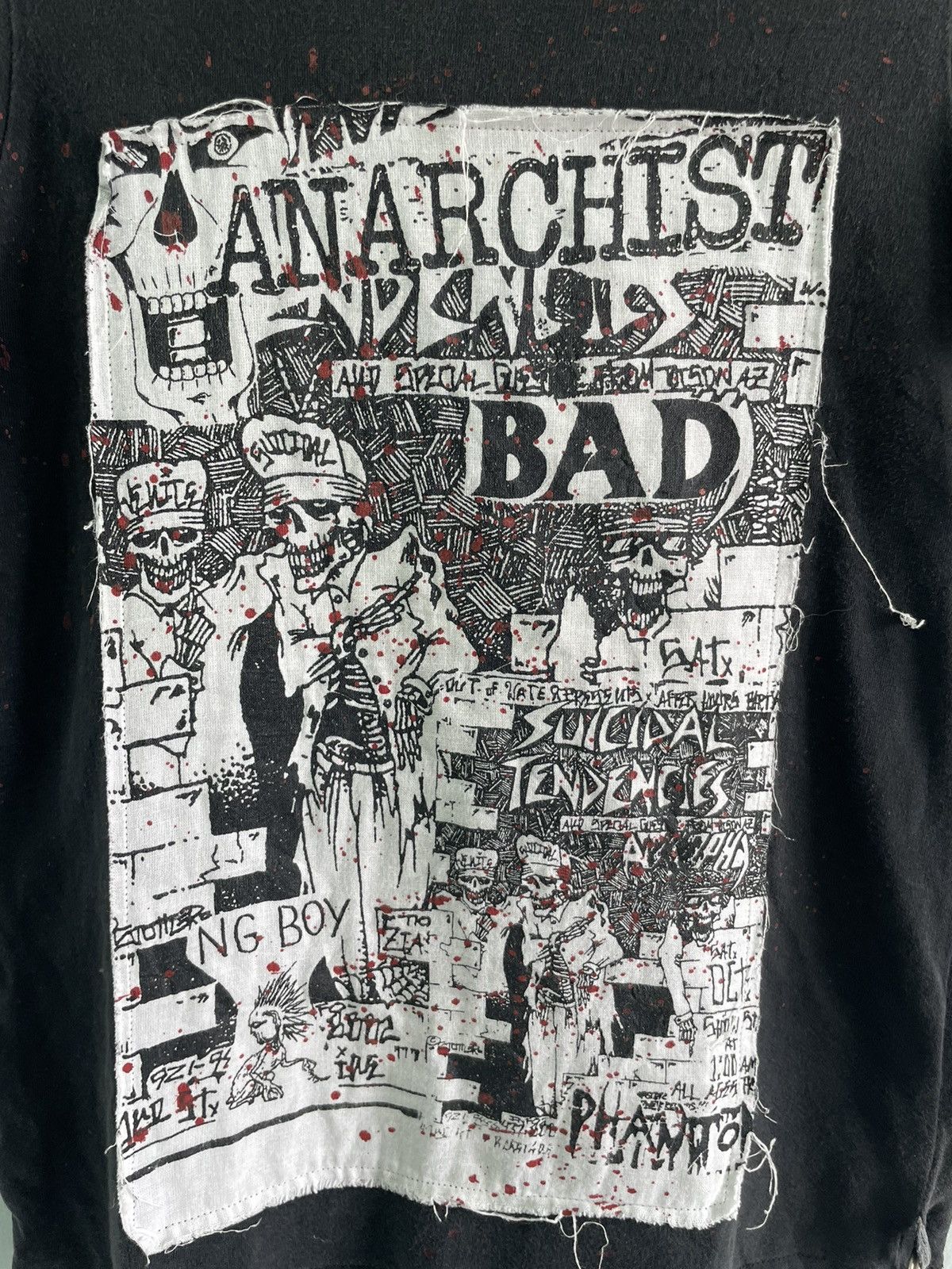 If Six Was Nine × Japanese Brand × Seditionaries Rare Vintage Anarchy Punk Band Tshirt Size US S / EU 44-46 / 1 - 3 Thumbnail