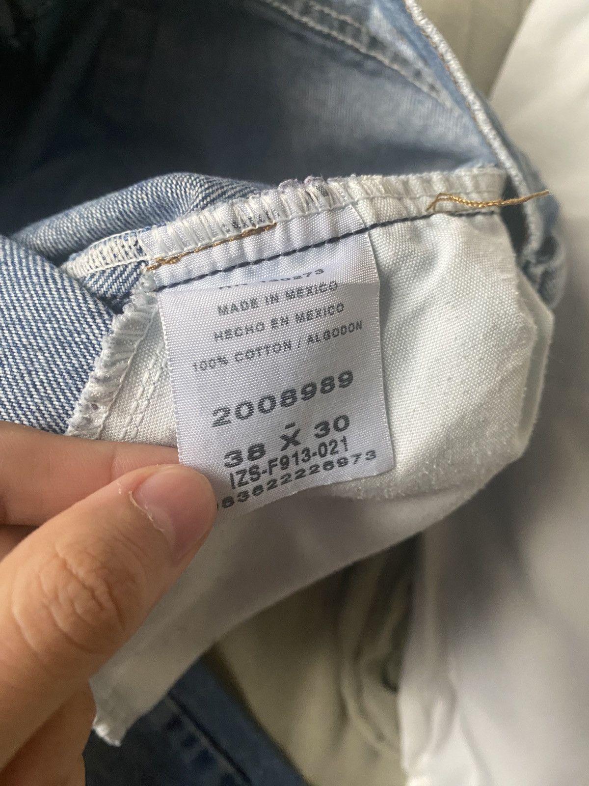 Lee VINTAGE LEE BLUE DENIM SIZE 38 Size US 38 / EU 54 - 5 Thumbnail