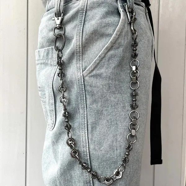 Jewelry Screw Cap Waist Wallet Chain, Pants Chain Size ONE SIZE - 8 Thumbnail