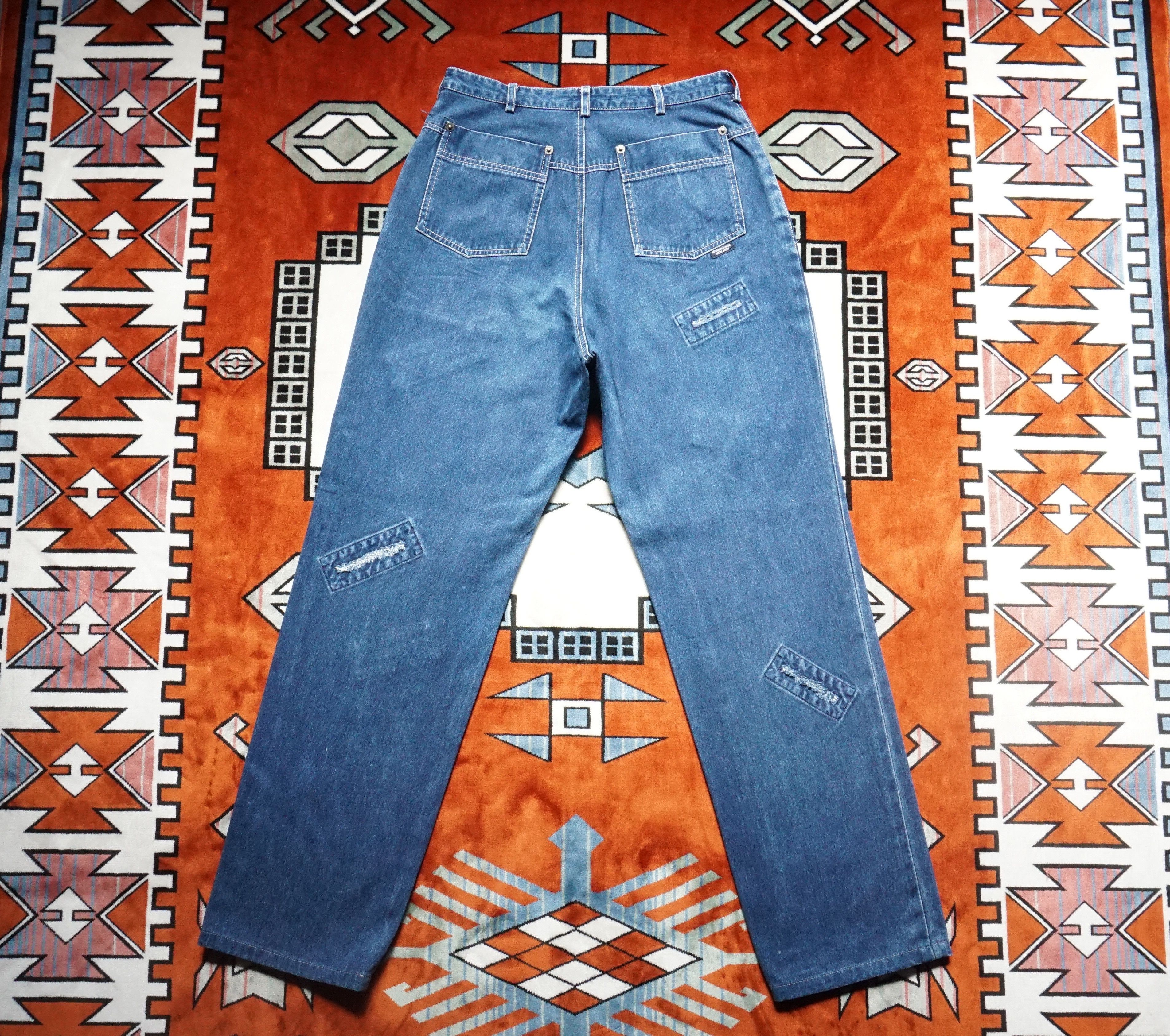 Japanese Brand mademoiselle Non Non Distress Jeans Size 25" / US 0 / IT 36 - 6 Thumbnail