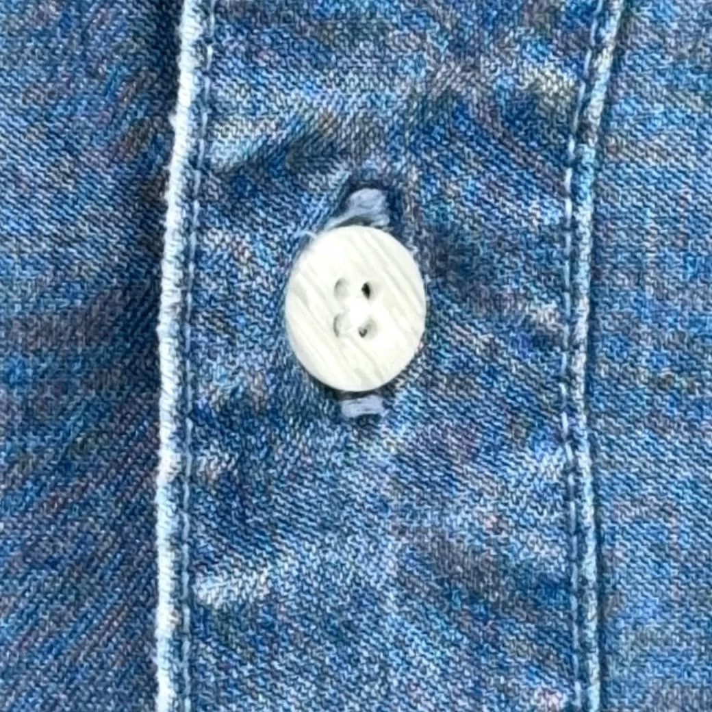 Denime VINTAGE Gear For Sports Skoal Racing Shirt Shirts XL Blue Denim 90s Cars USA Mens Size US XL / EU 56 / 4 - 5 Thumbnail