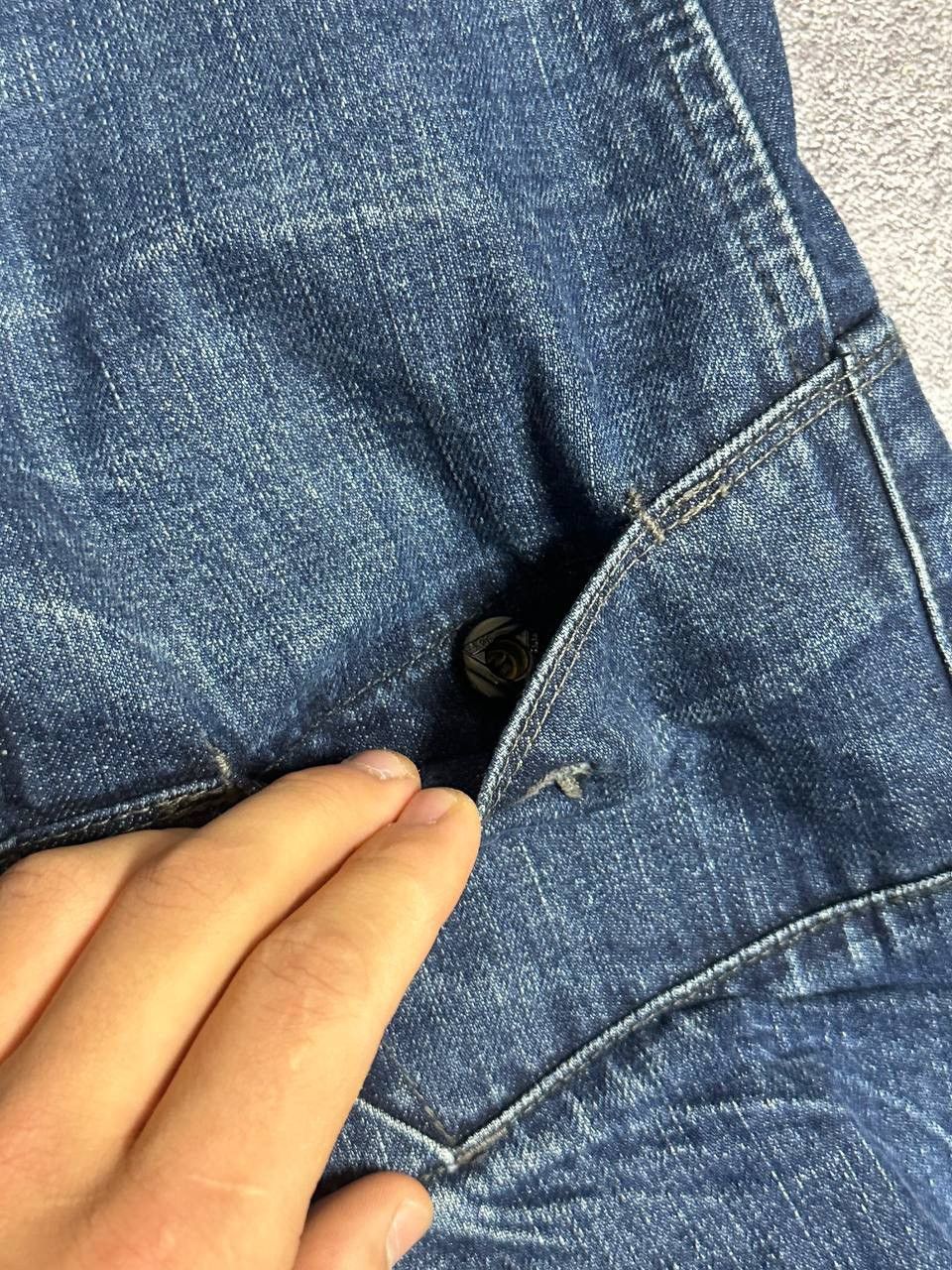 G-Star × Vintage G Star Raw Vintage Elwood Denim Double Knee Pants Jeans Size US 32 / EU 48 - 7 Thumbnail