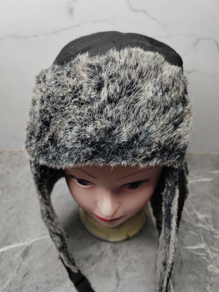 Vintage Vintage Y2k Ushanka Fur Earflap Cap Hat Size ONE SIZE - 3 Thumbnail