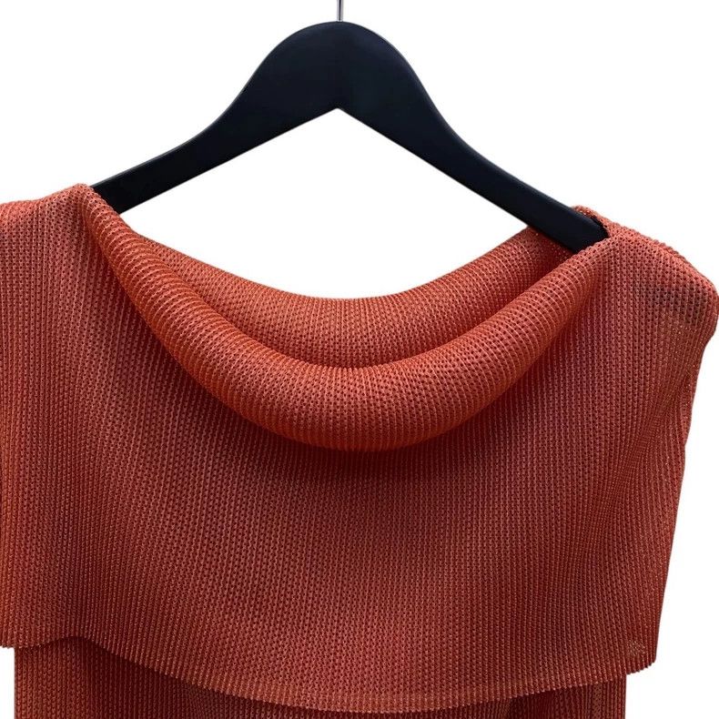 Issey Miyake Issey Miyake Red sleeveless top Size L / US 10 / IT 46 - 3 Thumbnail