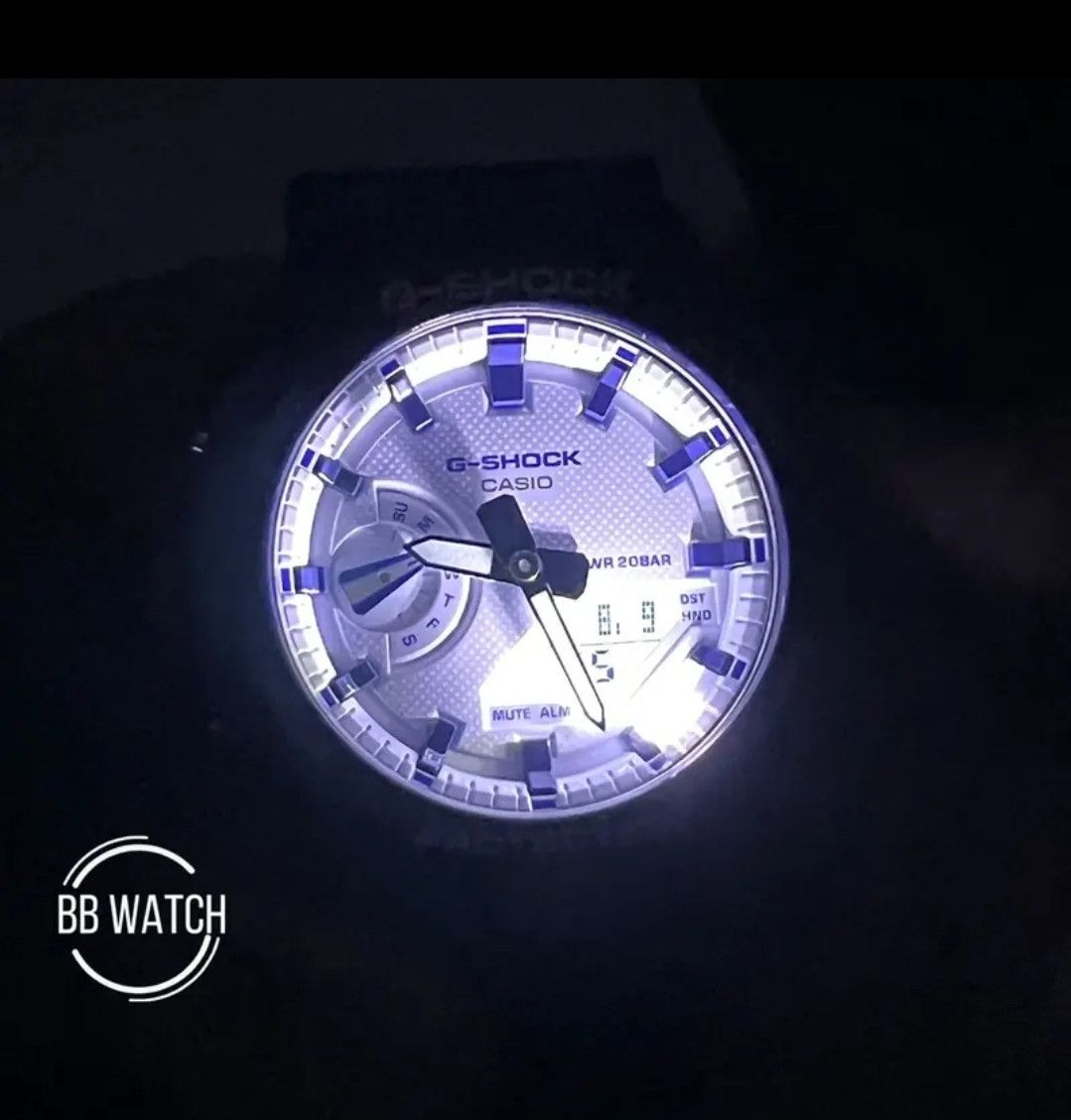Casio Casio G Shock GA-2100BWP-2ADR Size ONE SIZE - 7 Thumbnail