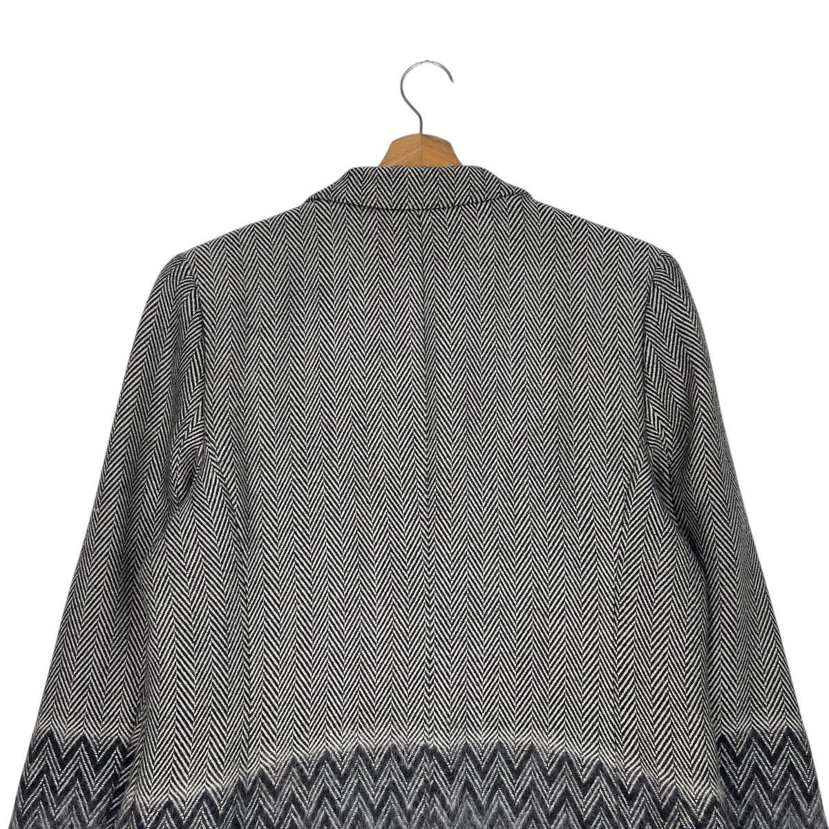 Japanese Brand Nice Design Keizo Ayata Herringbone Women Jacket Size M / US 6-8 / IT 42-44 - 7 Thumbnail