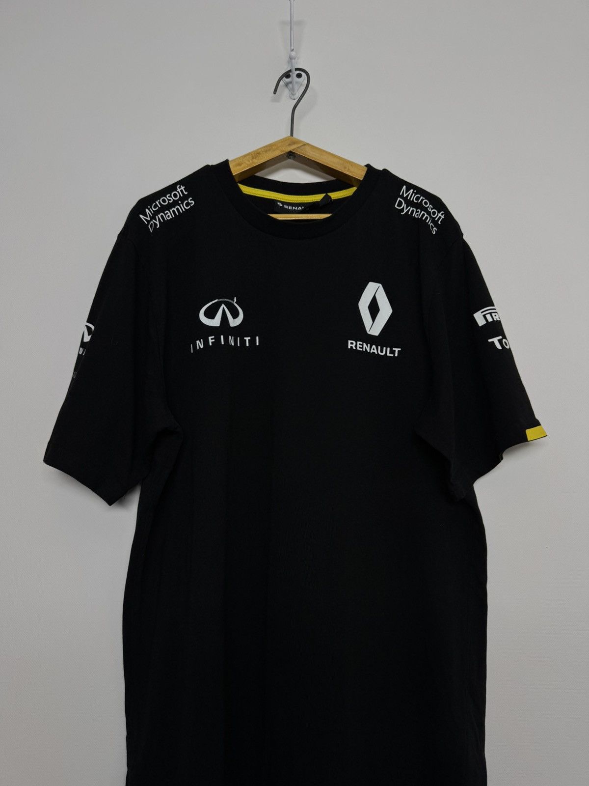 Vintage Infiniti Renault Racing Team Formula One Polo Shirt Jersey Size US L / EU 52-54 / 3 - 3 Thumbnail