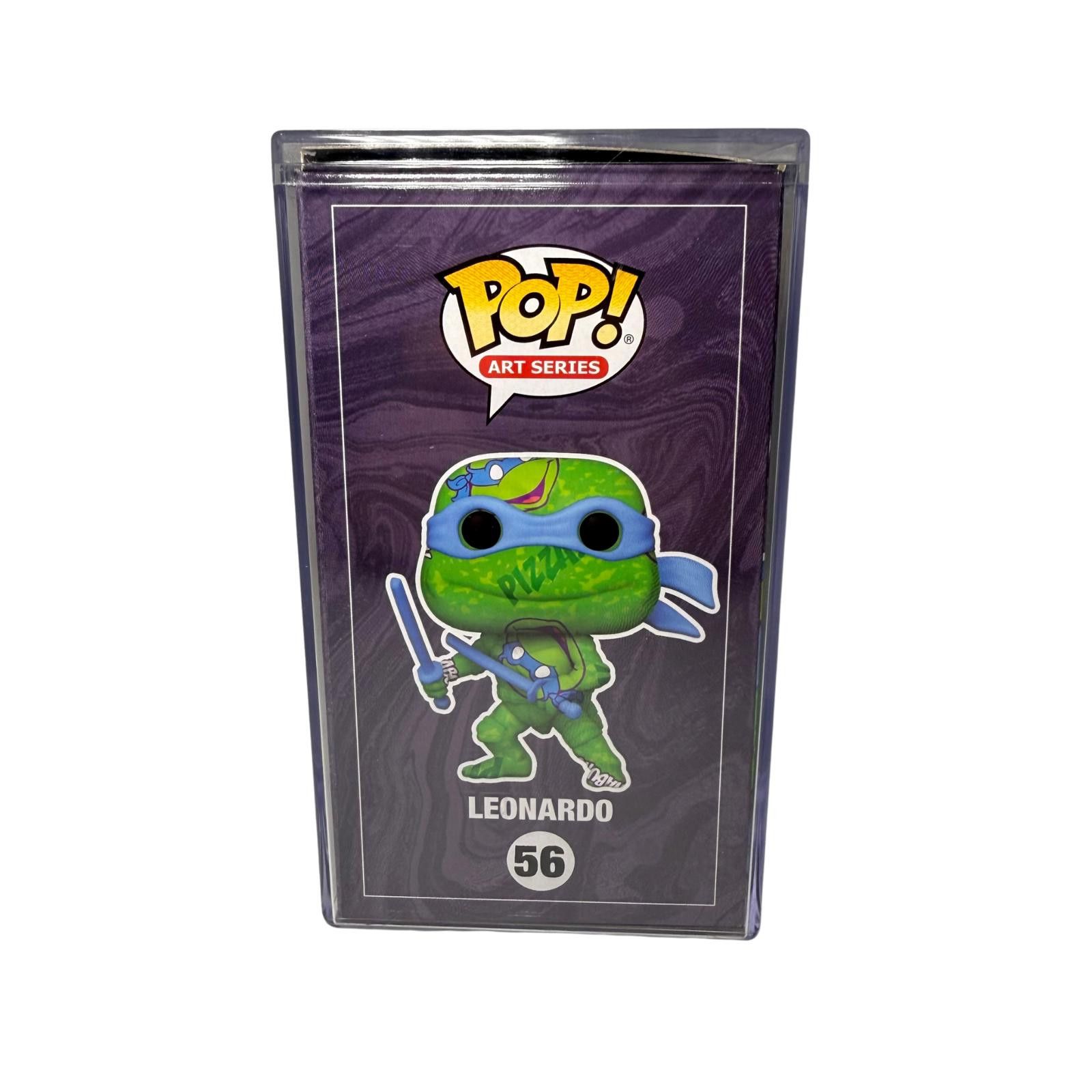 Other NIB Funko Pop! Art Series Leonardo Vinyl Figure w/ Hard Case Size ONE SIZE - 5 Thumbnail