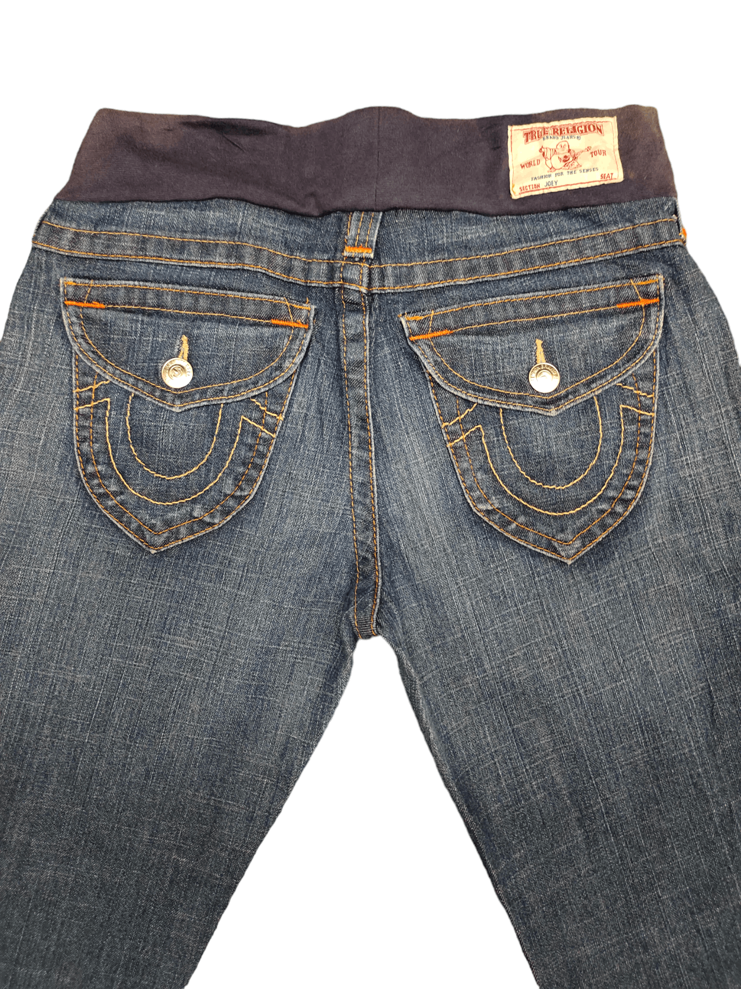 True Religion Flare Jeans True Religion JOEY Wide Leg Denim Boot Cut Size 32" / US 10 / IT 46 - 4 Thumbnail