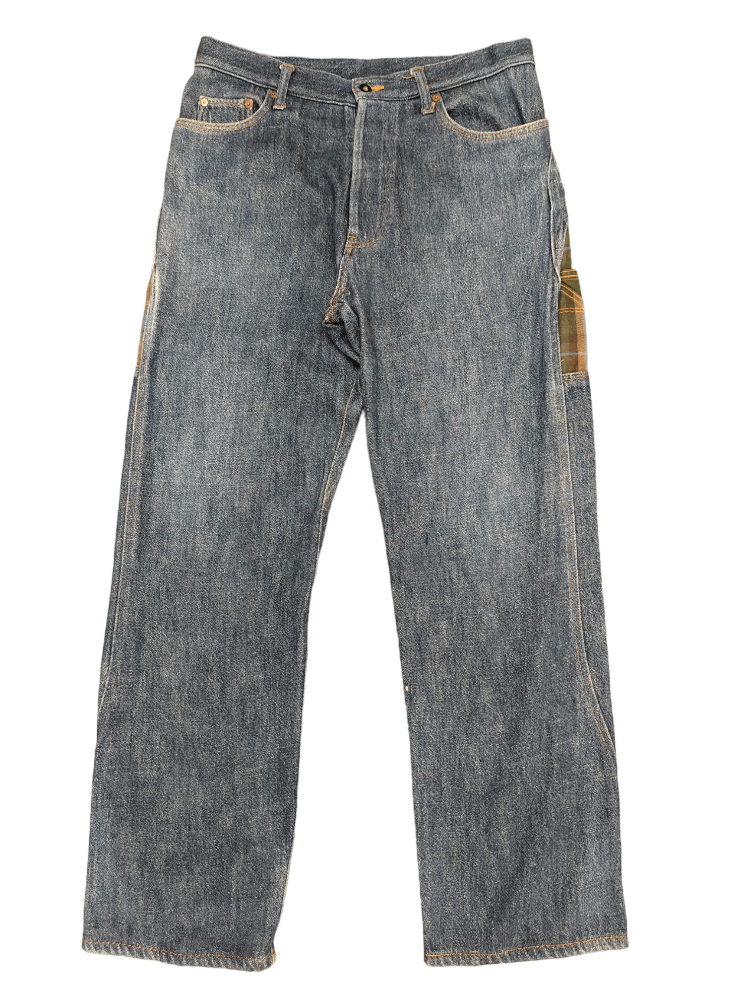 realmad HECTIC Baggy Jeans Hectic Japan Wide Leg Baggy Jeans Y2k Streetwear Size US 35 - 6 Thumbnail