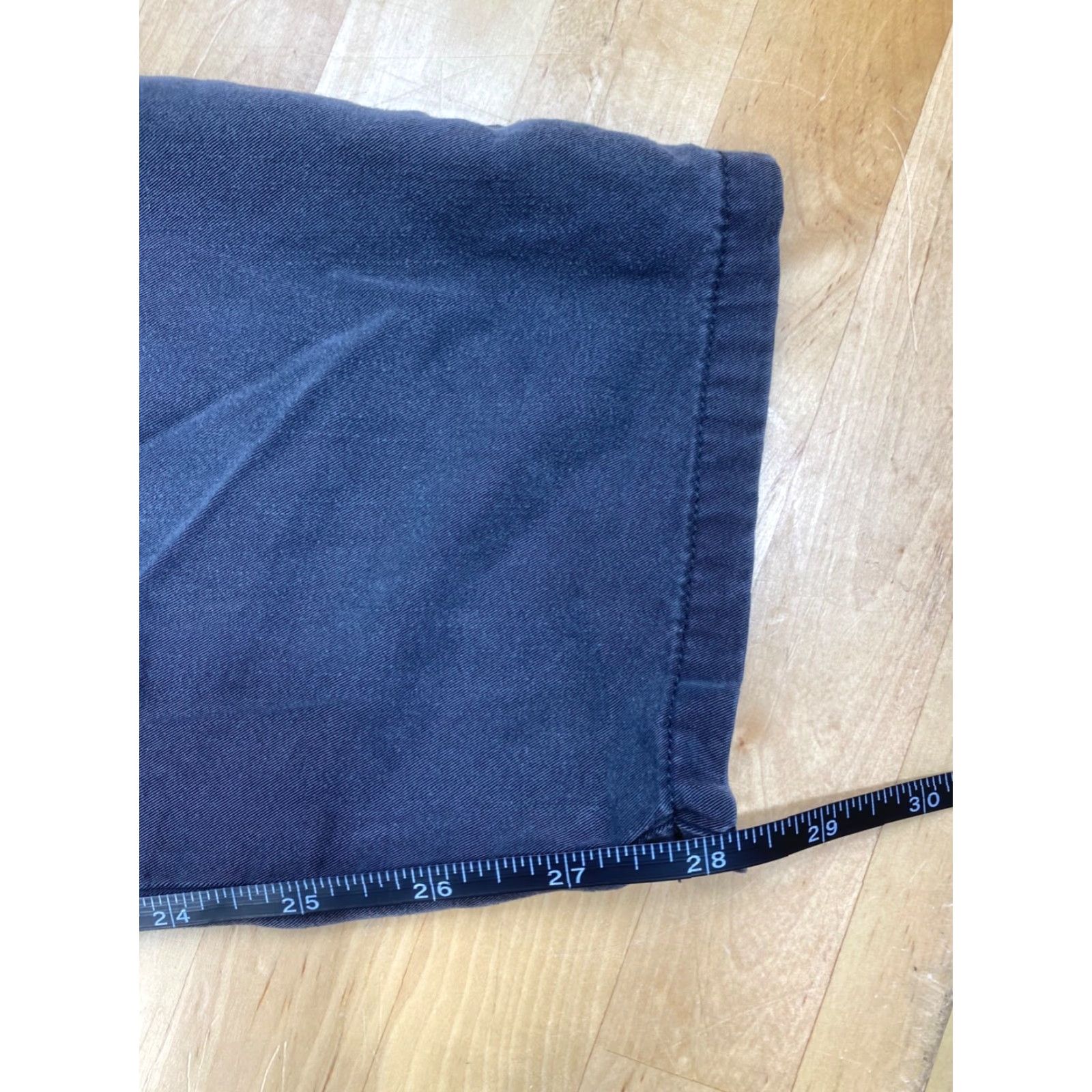 Vintage Betabrand Pants Womens XS Gray Casual Drawstring Inseam 28" Flat Front Ankle City Style - Regular Rise Mens? Size 26" / US 2 / IT 38 - 6 Thumbnail
