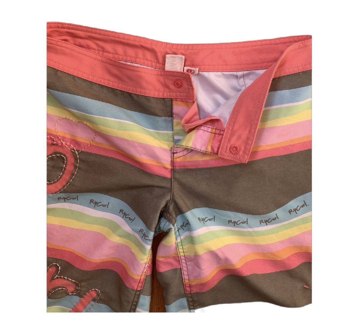 Rip Curl × Vintage 👙 Vintage Rip Curl Women’s Swim Shorts – Summer 2008 Size 38" / US 16 / IT 52 - 3 Thumbnail