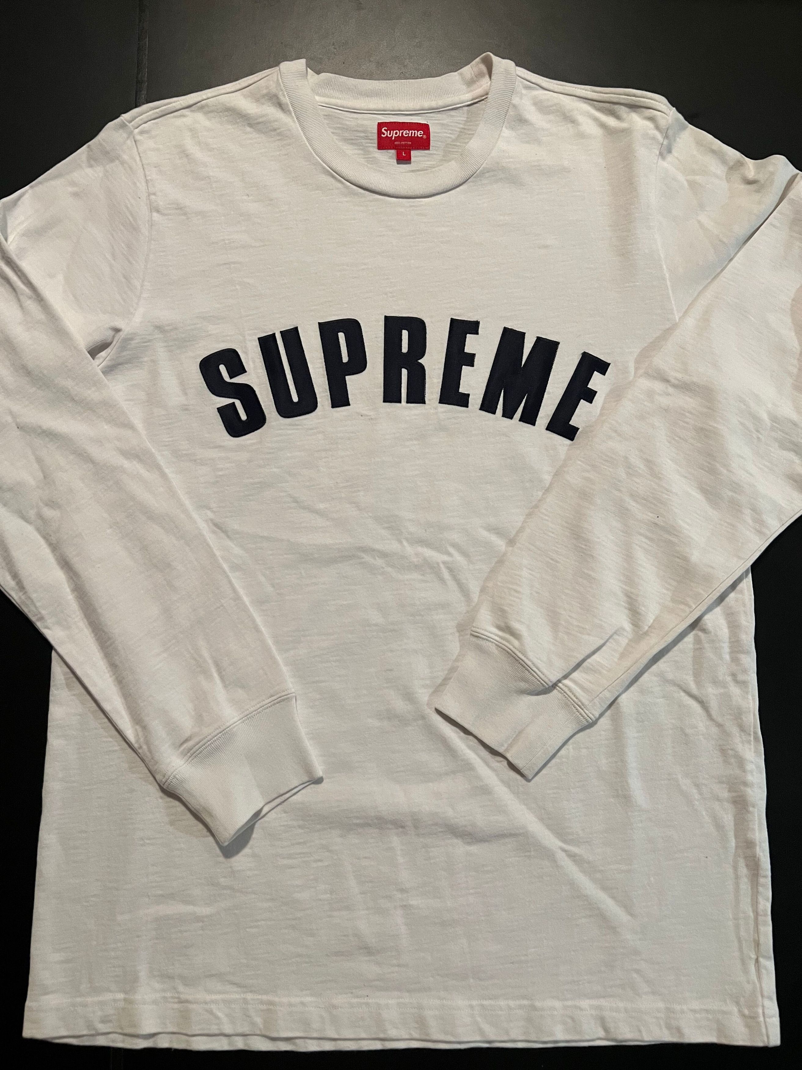 Supreme シュプリーム 16SS Arc Logo L/S Top アーチロゴ 長袖 T