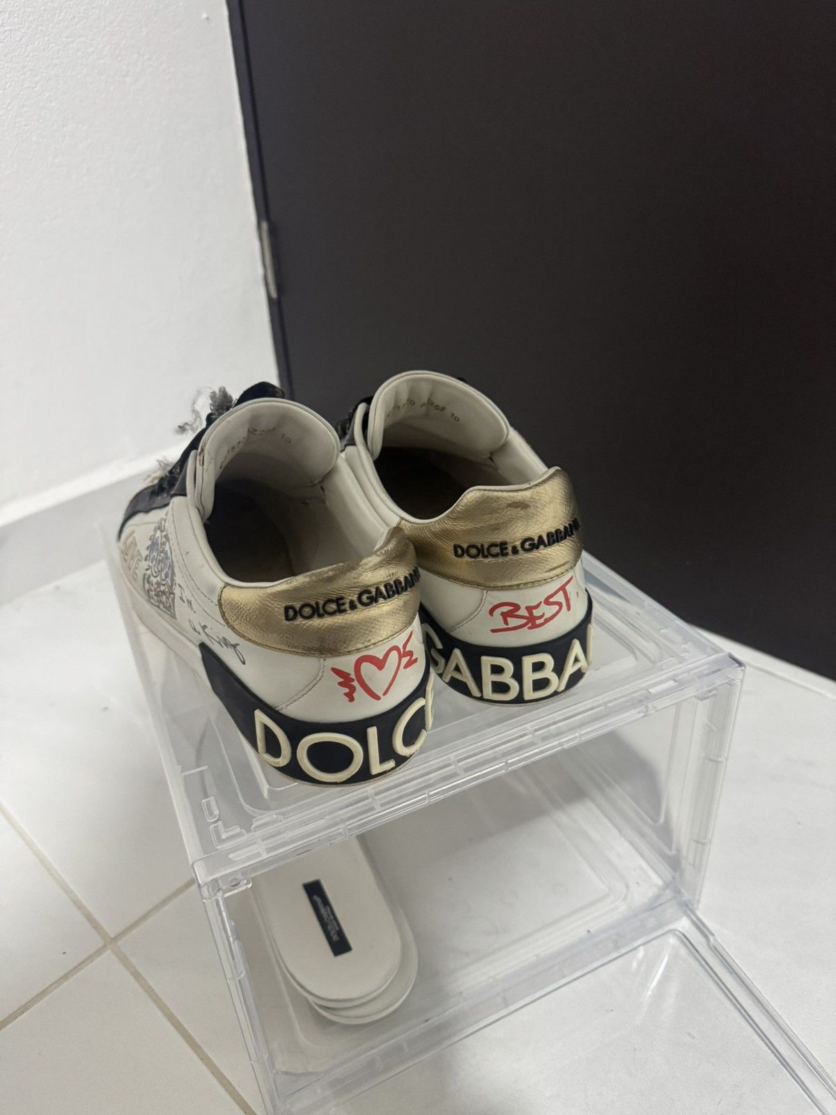 Dolce & Gabbana Dolce Gabbana KING SNEAKER Size US 11 / EU 44 - 3 Thumbnail