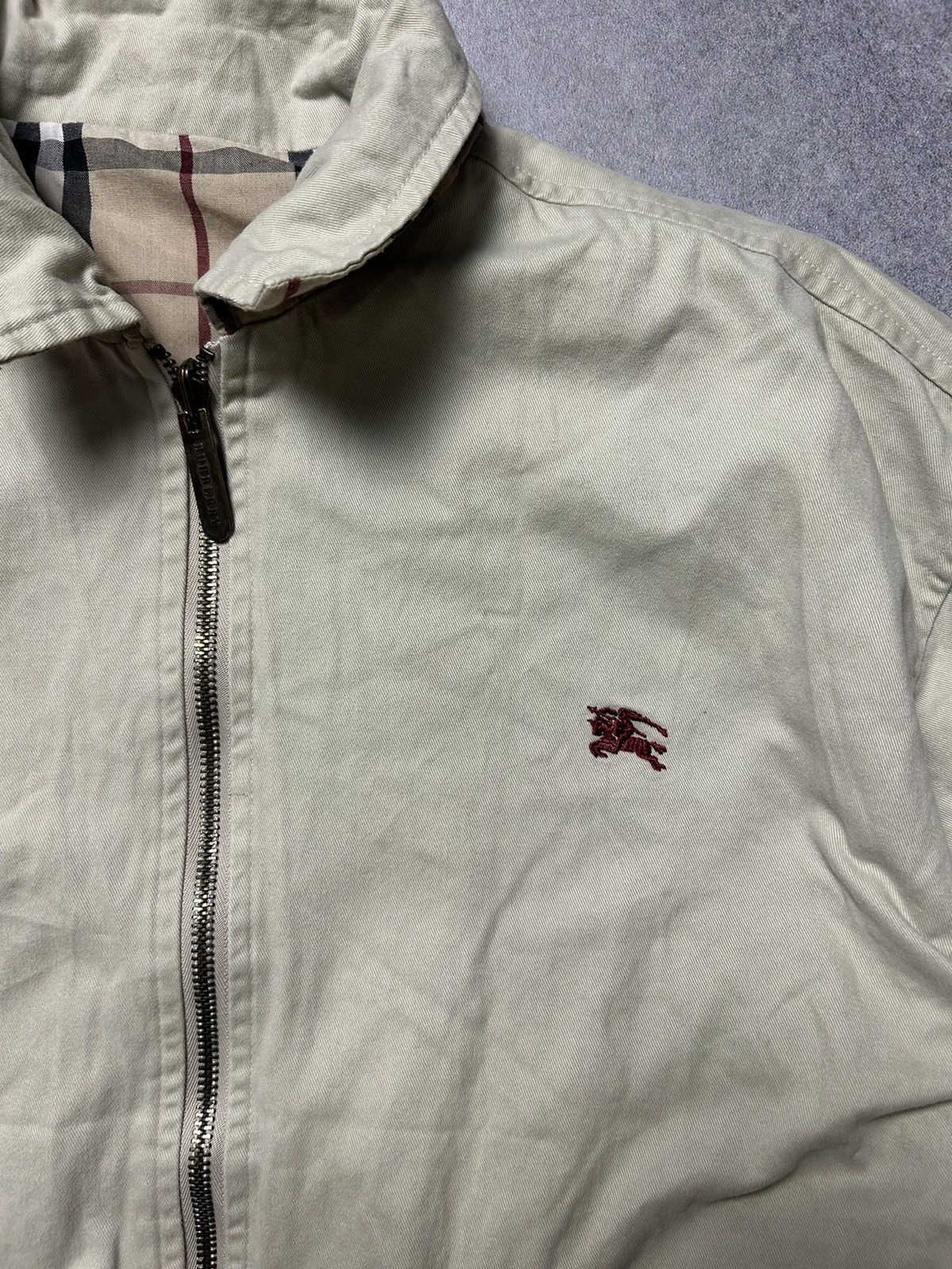 Burberry Vintage Burberry Double Side Nova Check Bombers Jacket Size US M / EU 48-50 / 2 - 8 Thumbnail
