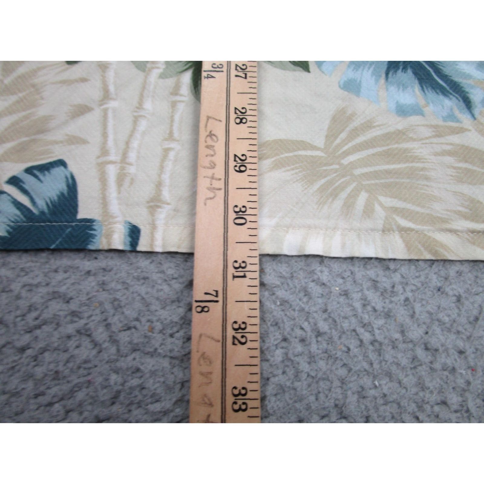 Pierre Cardin VINTAGE Pierre Cardin Shirt Mens 2XL Beige Blue Green Floral Hawaiian Aloha Short Sleeve Button-Up Size US XXL / EU 58 / 5 - 7 Thumbnail