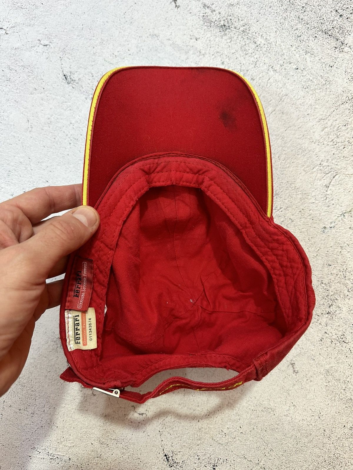 Ferrari Ferrari Cap Fernando Alonso vtg Size ONE SIZE - 7 Thumbnail