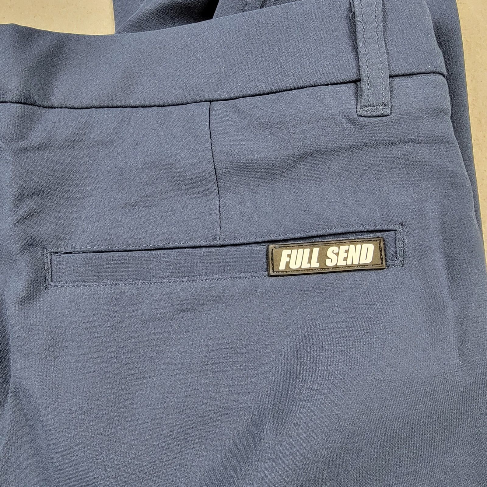 Full Send Full Send Nelk Boys Navy Color Golf Pants Size Medium New Size US 34 / EU 50 - 4 Thumbnail