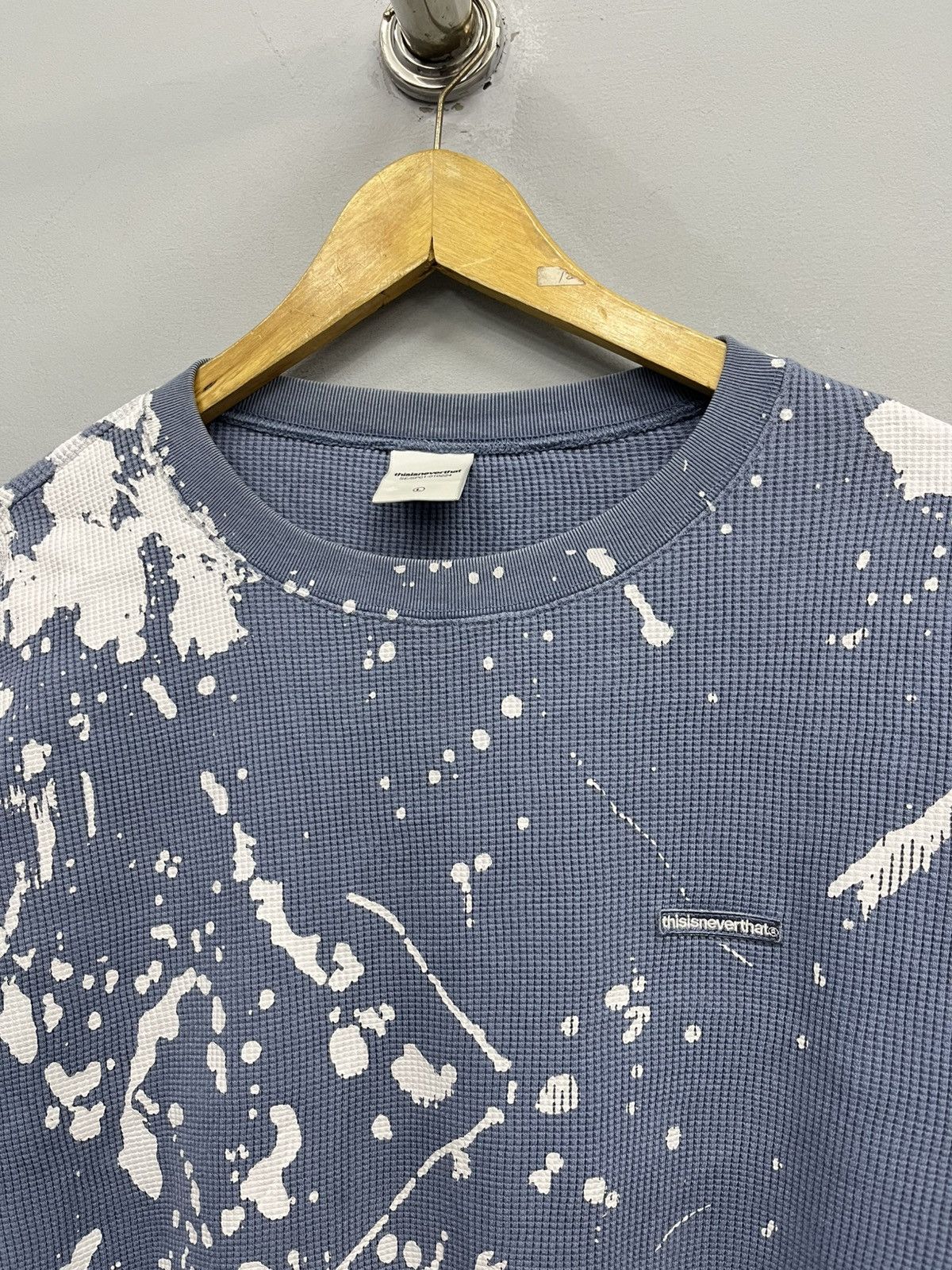 thisisneverthat Thisisneverthat Termal Painter Waffle L/SL Top Size US L / EU 52-54 / 3 - 4 Thumbnail