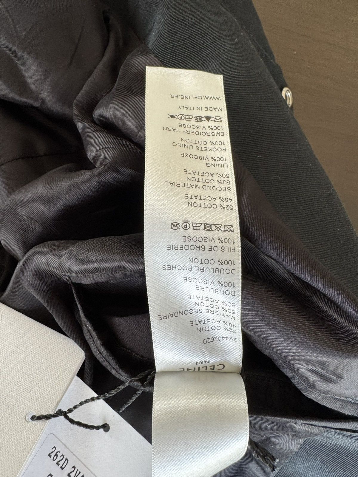 Celine × Hedi Slimane Celine Klak jacket 44 Size US S / EU 44-46 / 1 - 14 Thumbnail