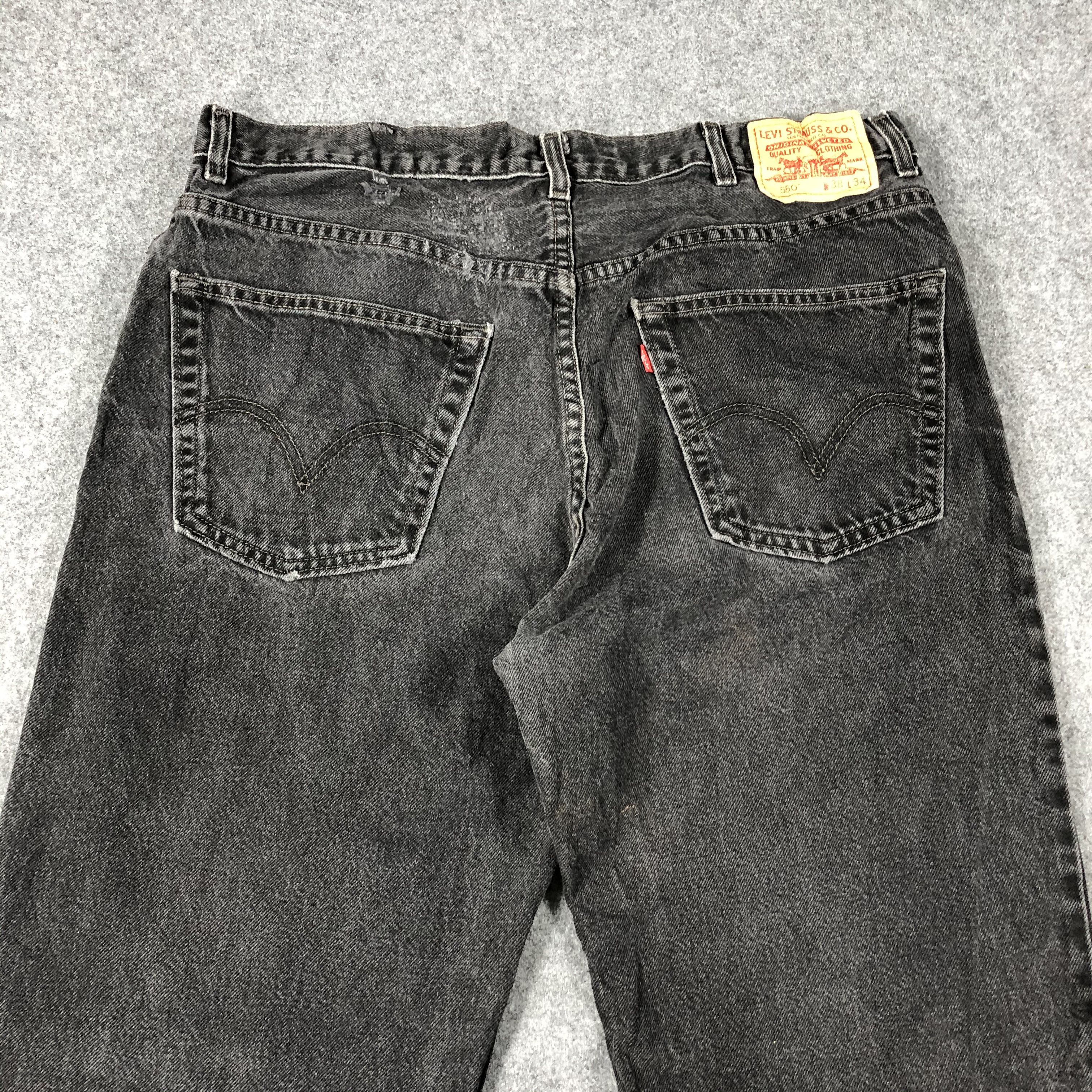 Levi's Vintage Levis Jeans Lot 550 Earth Tone-JM686 Size US 36 / EU 52 - 8 Thumbnail