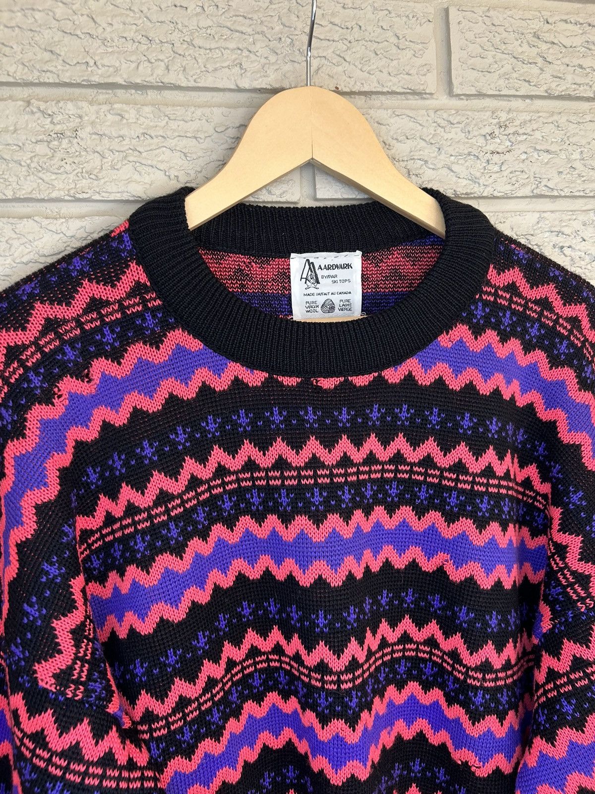 Japanese Brand Vintage 90s Wool Knit Sweater Size US M / EU 48-50 / 2 - 4 Thumbnail